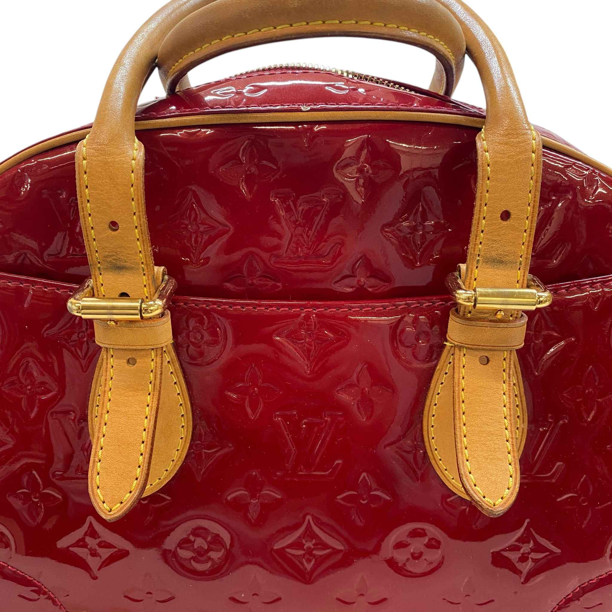 Women's Pomme D'Amour Vernis Summit Handbag Red