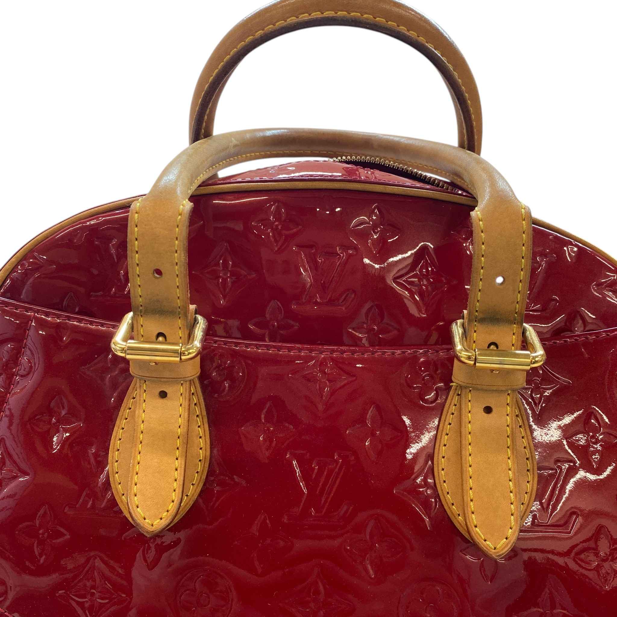 Women's Pomme D'Amour Vernis Summit Handbag Red