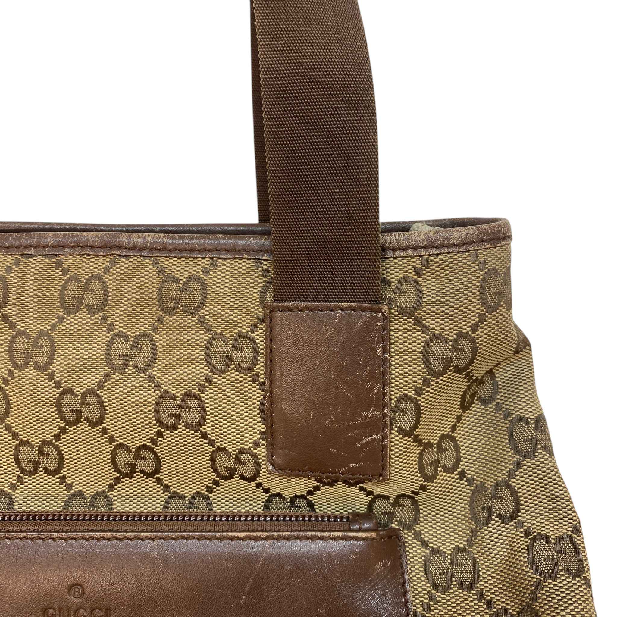 Women's Gg Supreme Tote Bag Brown