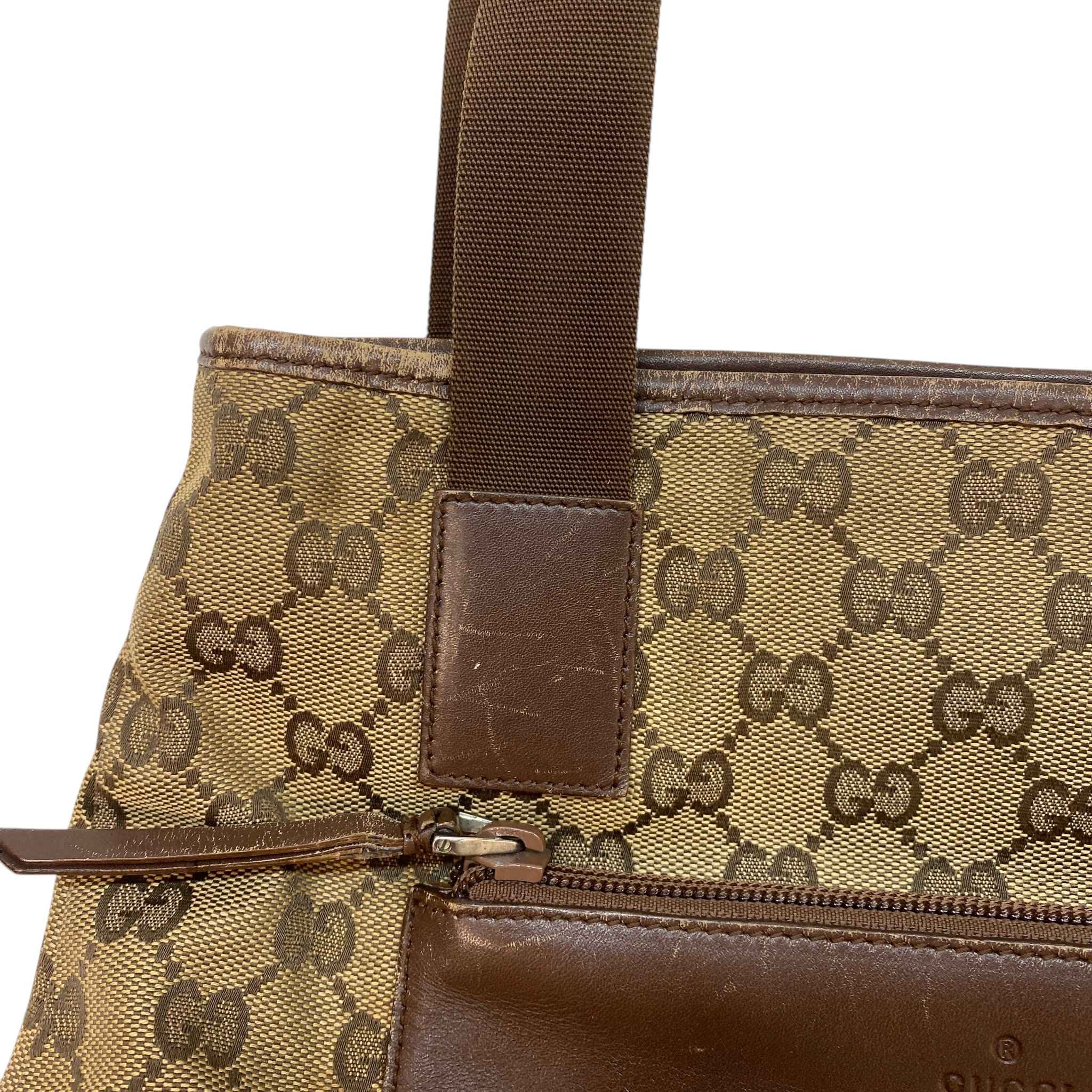 Women's Gg Supreme Tote Bag Brown