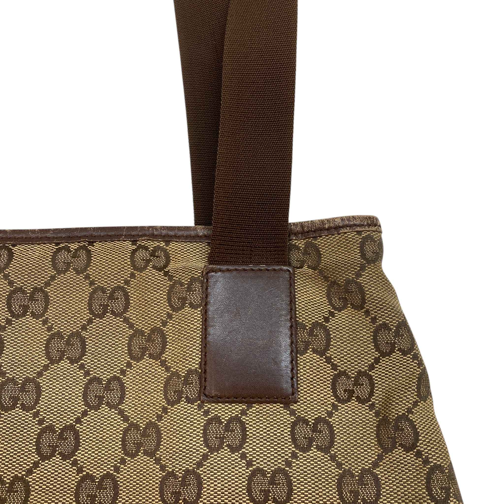 Women's Gg Supreme Tote Bag Brown