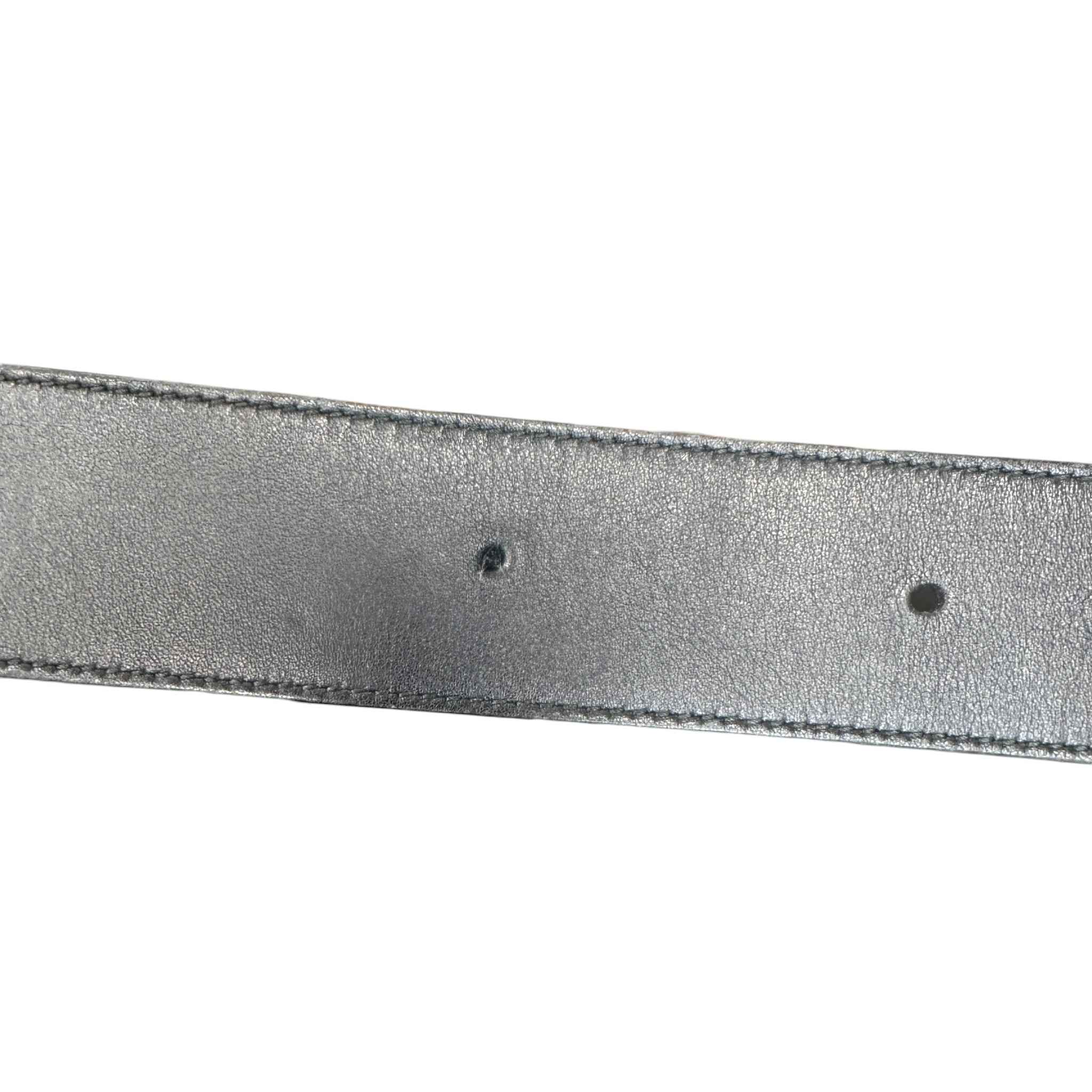 Women's Gg Marmont Belt Black Size 85CM / UK 10