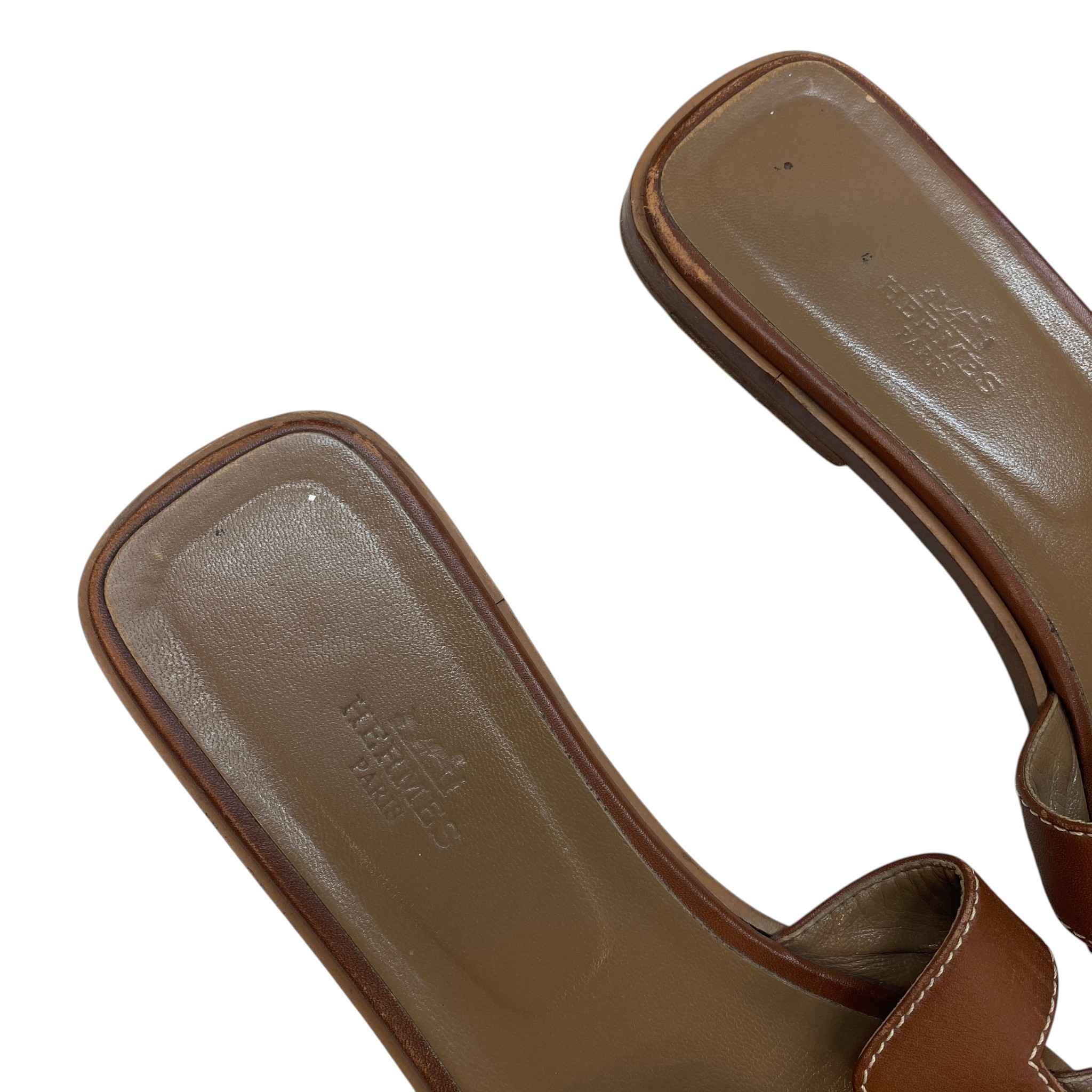 Women's Oran Slides Brown Size EU 40 / UK 7