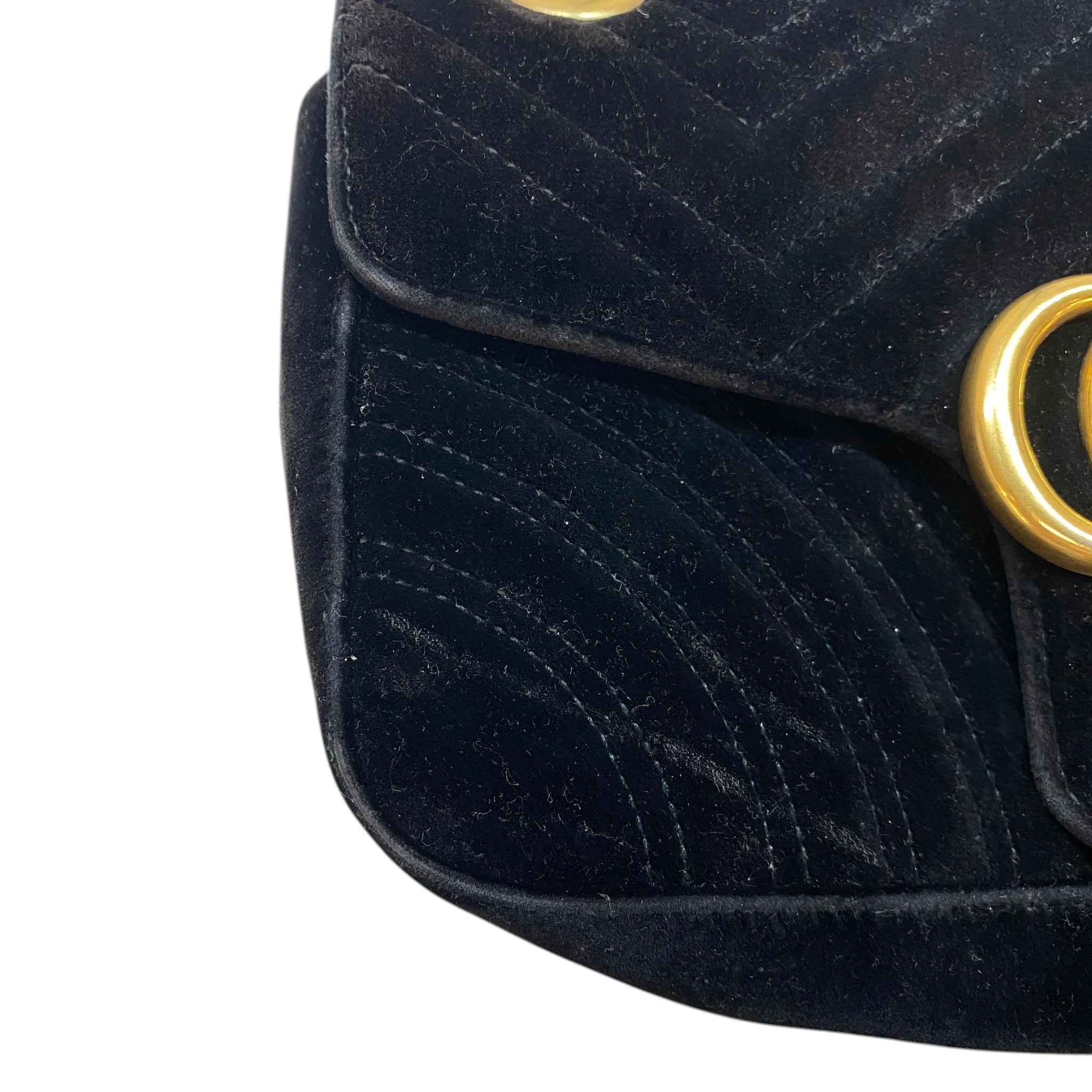 Women's Gg Marmont Small Bag Black