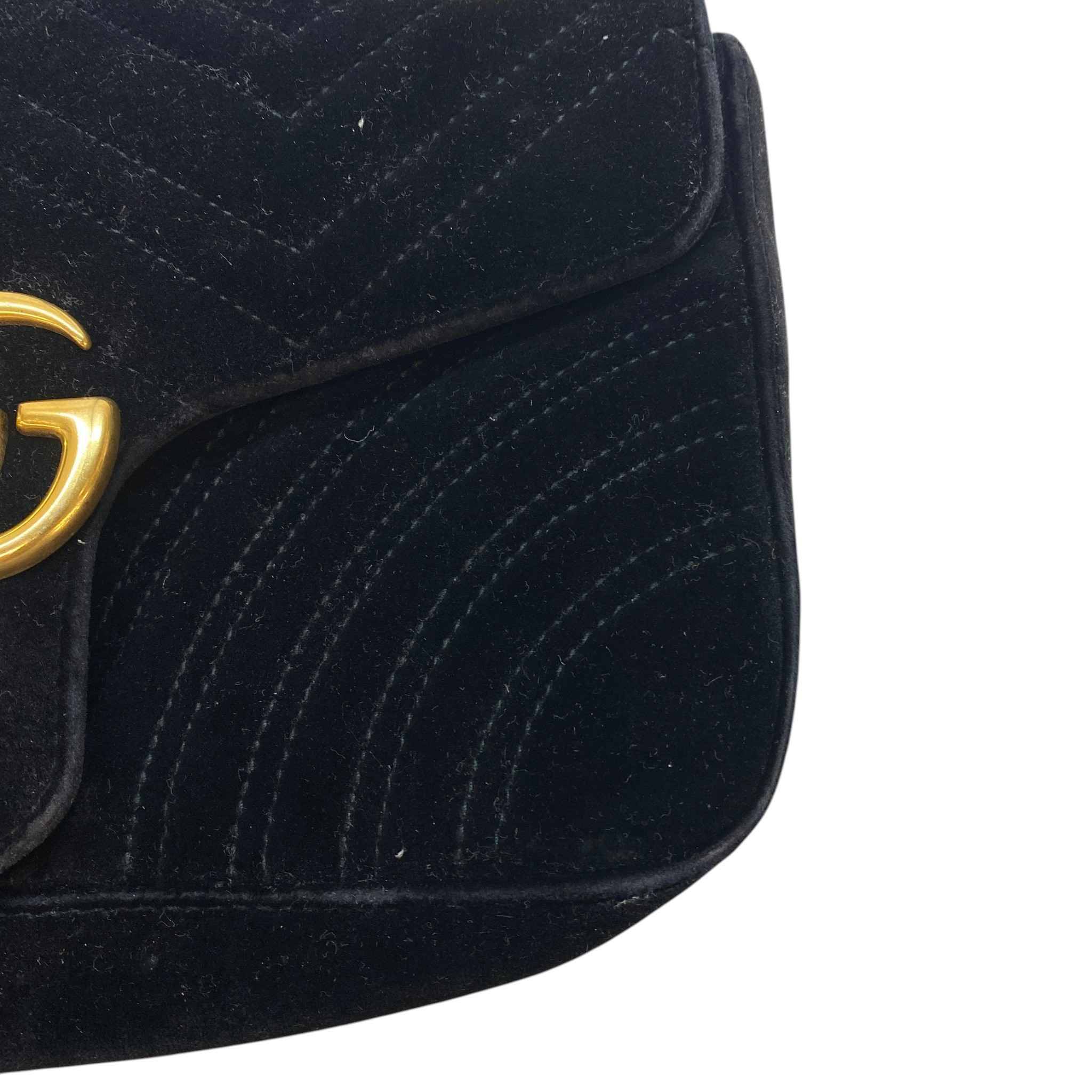 Women's Gg Marmont Small Bag Black