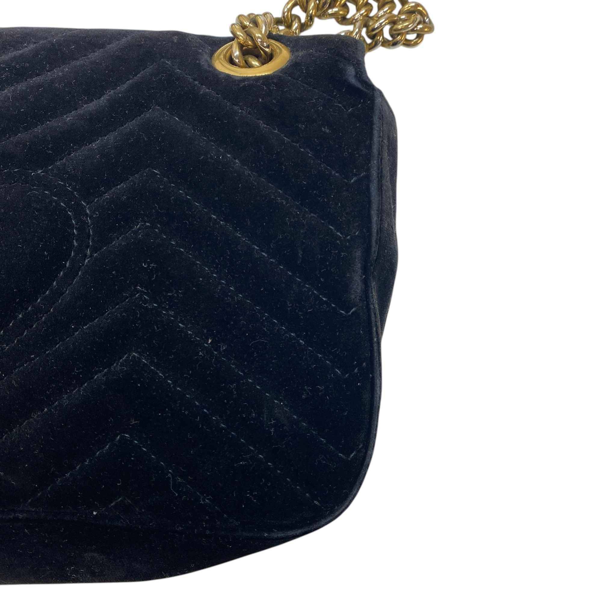 Women's Gg Marmont Small Bag Black