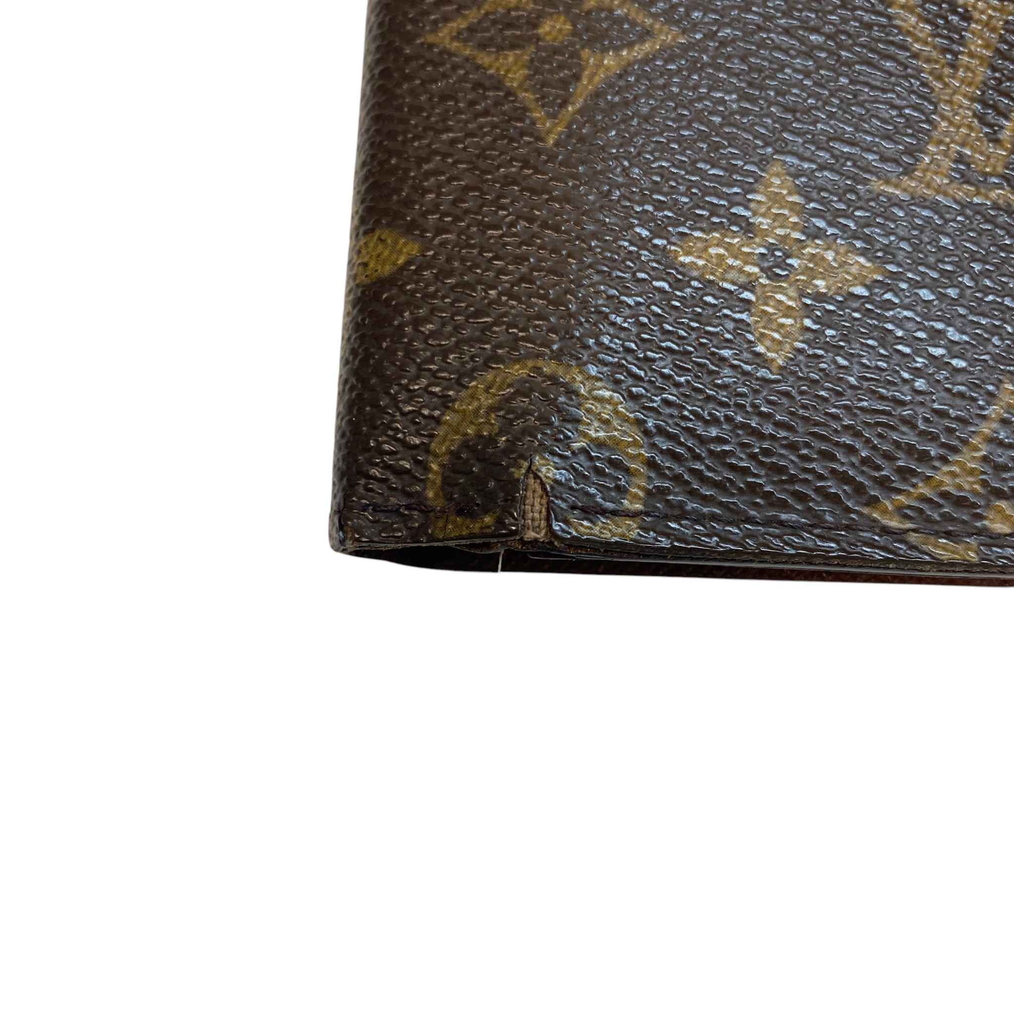 Men's Monogram Bifold Wallet Brown