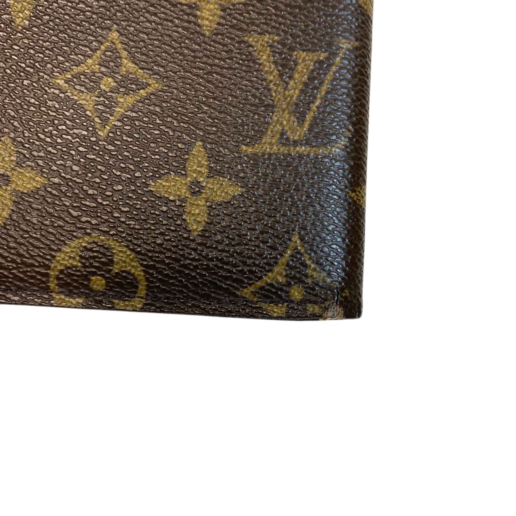 Men's Monogram Bifold Wallet Brown