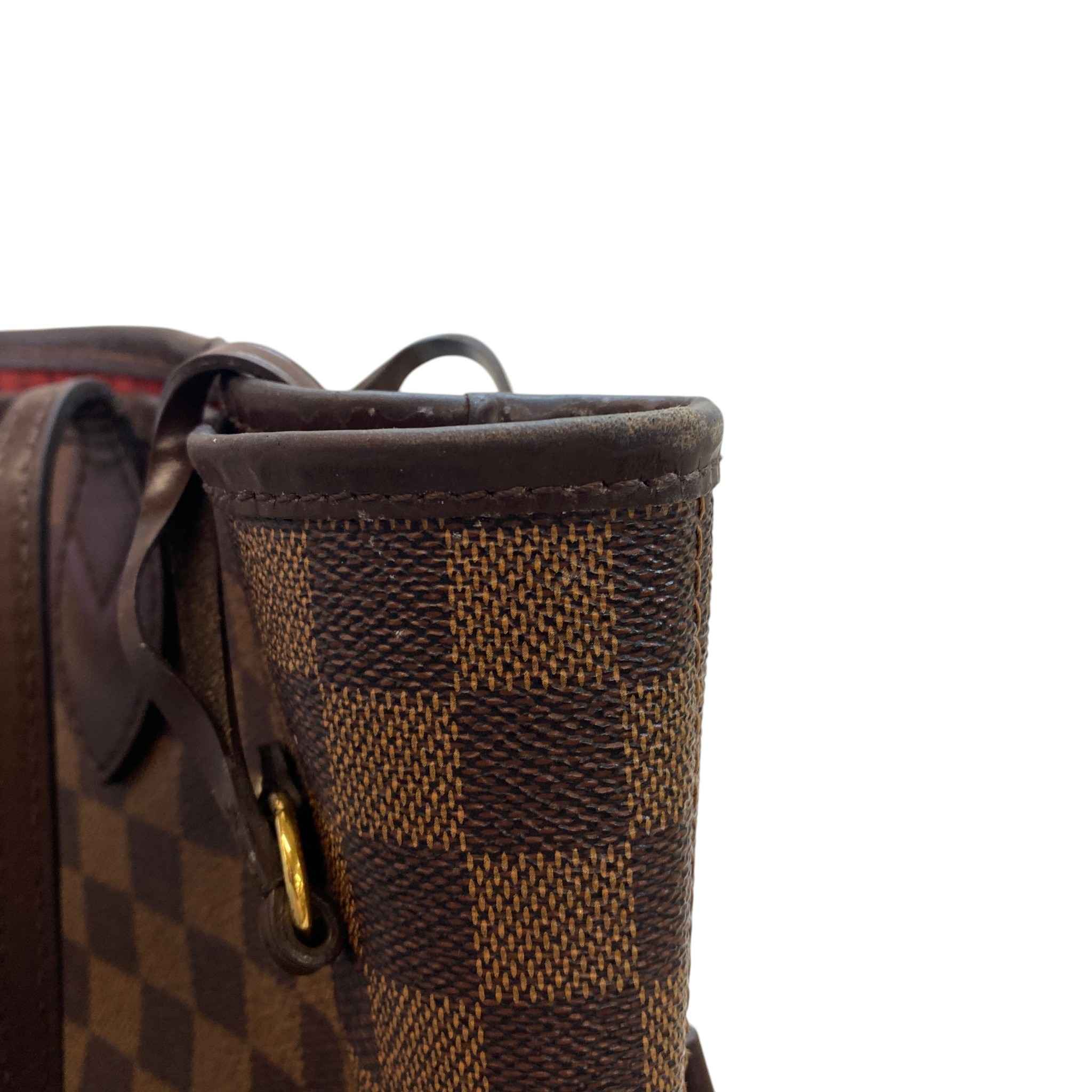 Women's Damier Ebene Neverfull Mm Bag Brown