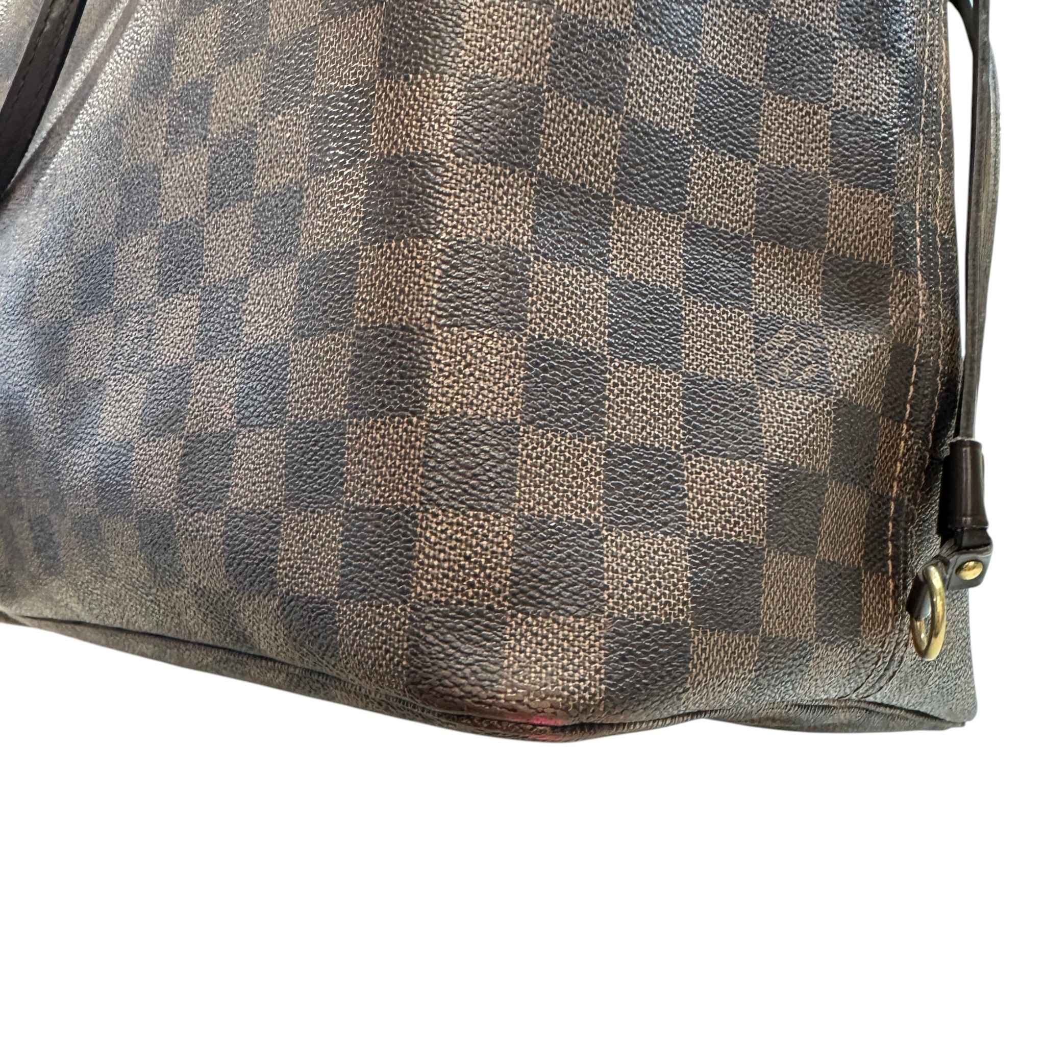 Women's Damier Ebene Neverfull Gm Tote Handbag Brown