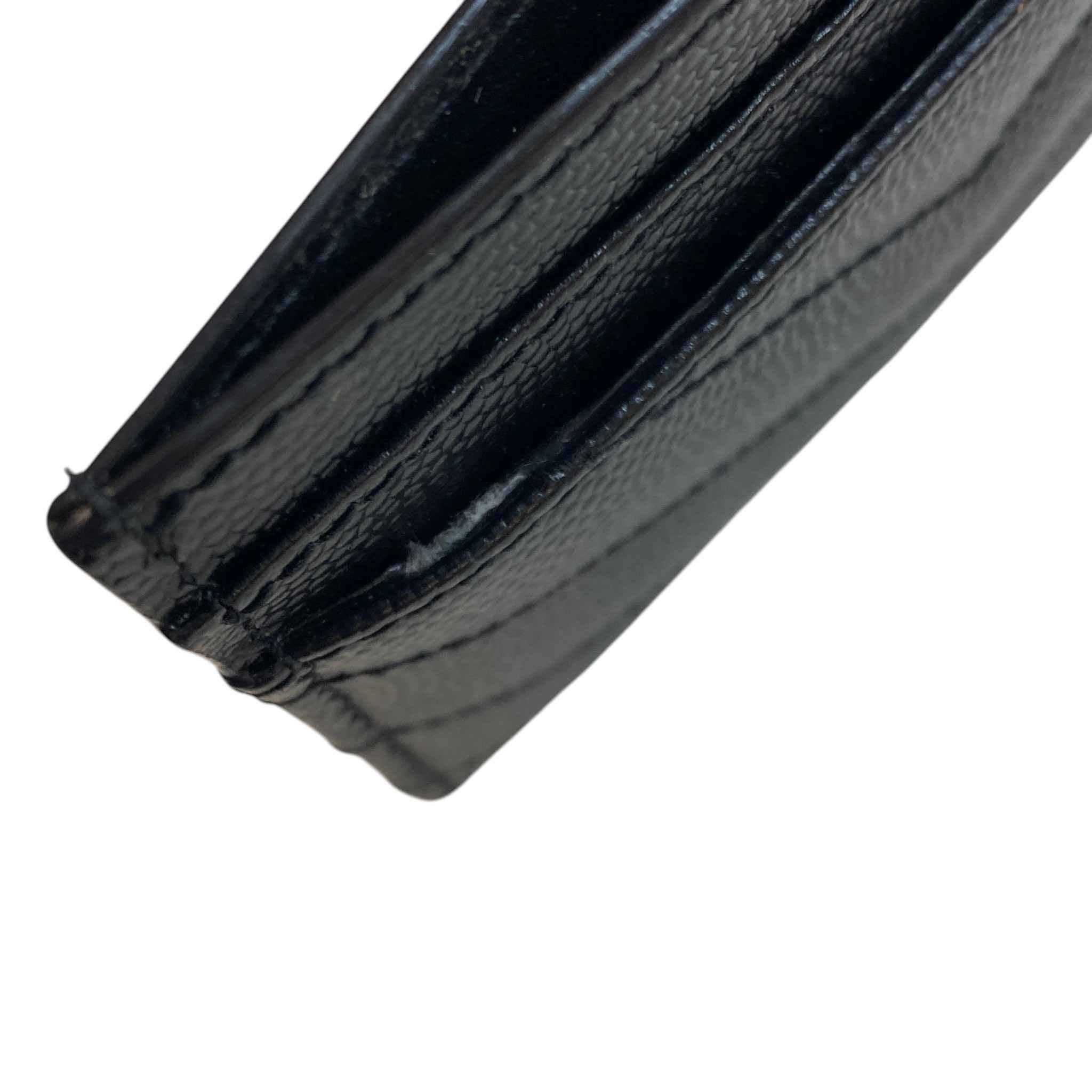 Women's Cassandre Mattelassé Card Holder Black