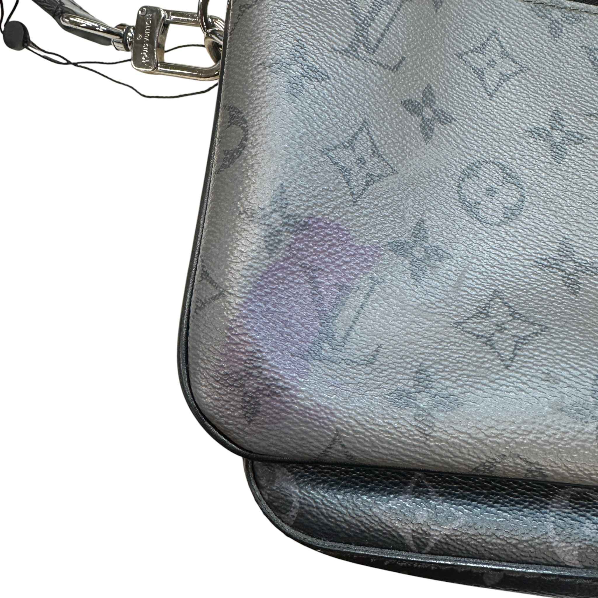 Men's Monogram Eclipse Trio Messenger Bag Black