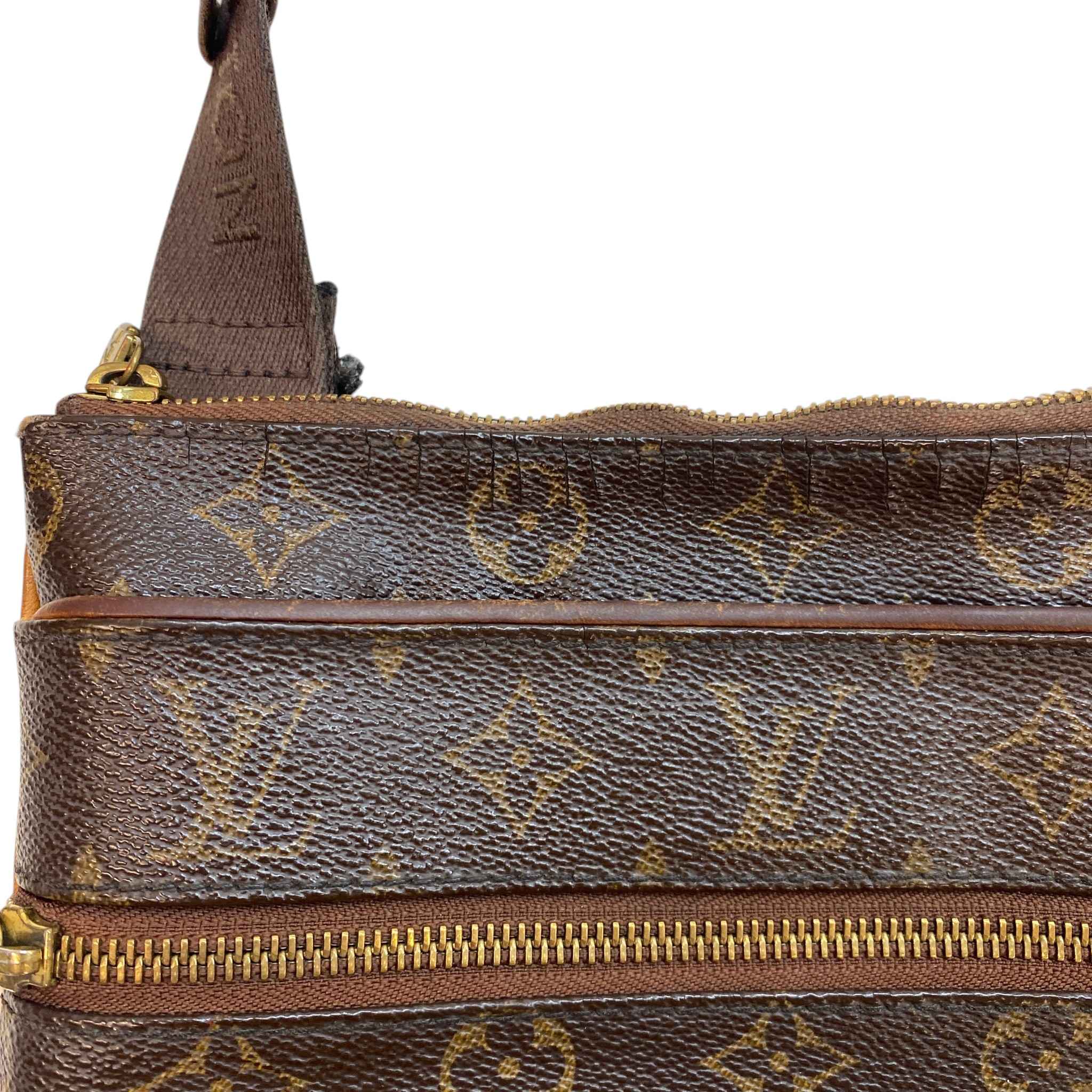 Men's Monogram Valmy Pochette Bag Brown
