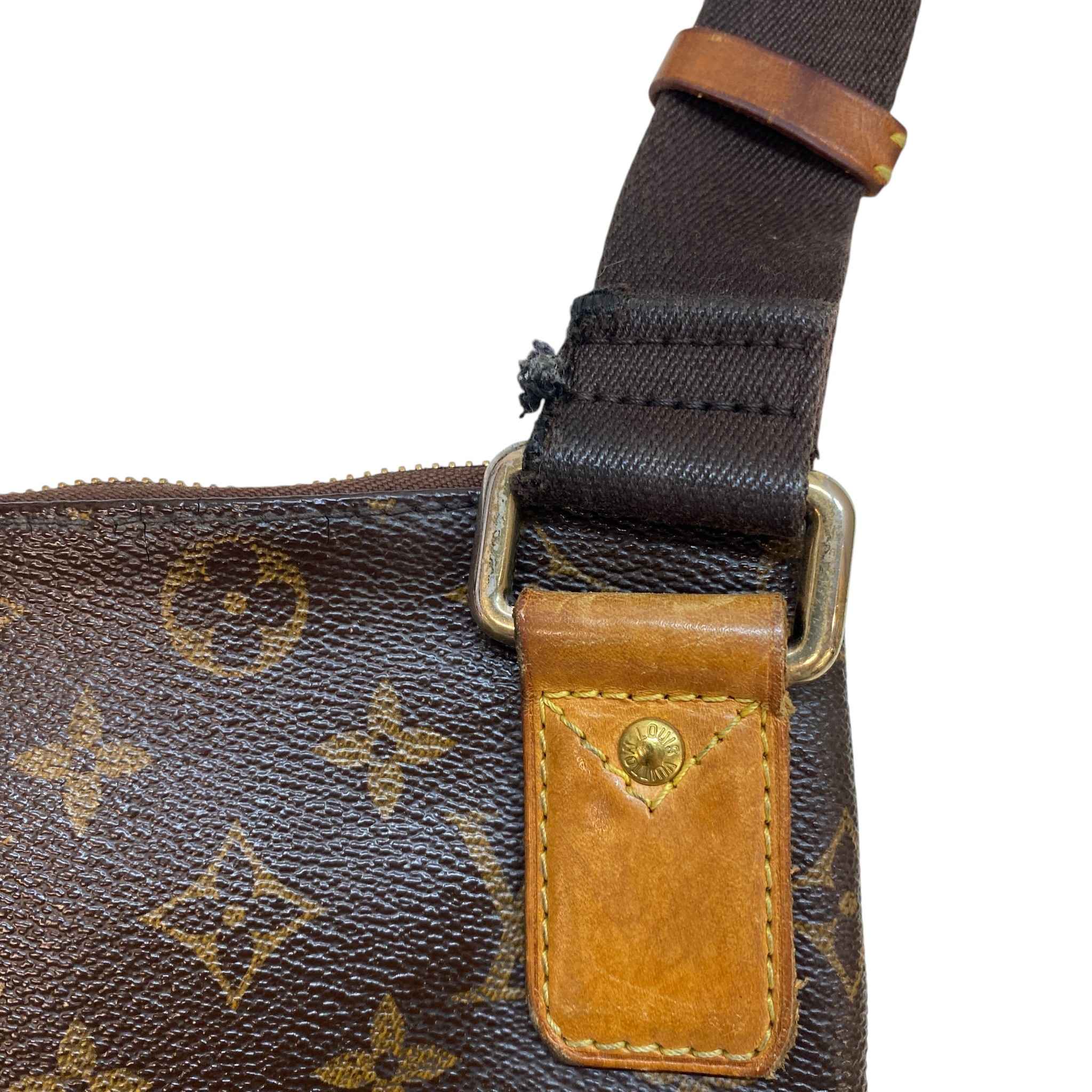 Men's Monogram Valmy Pochette Bag Brown