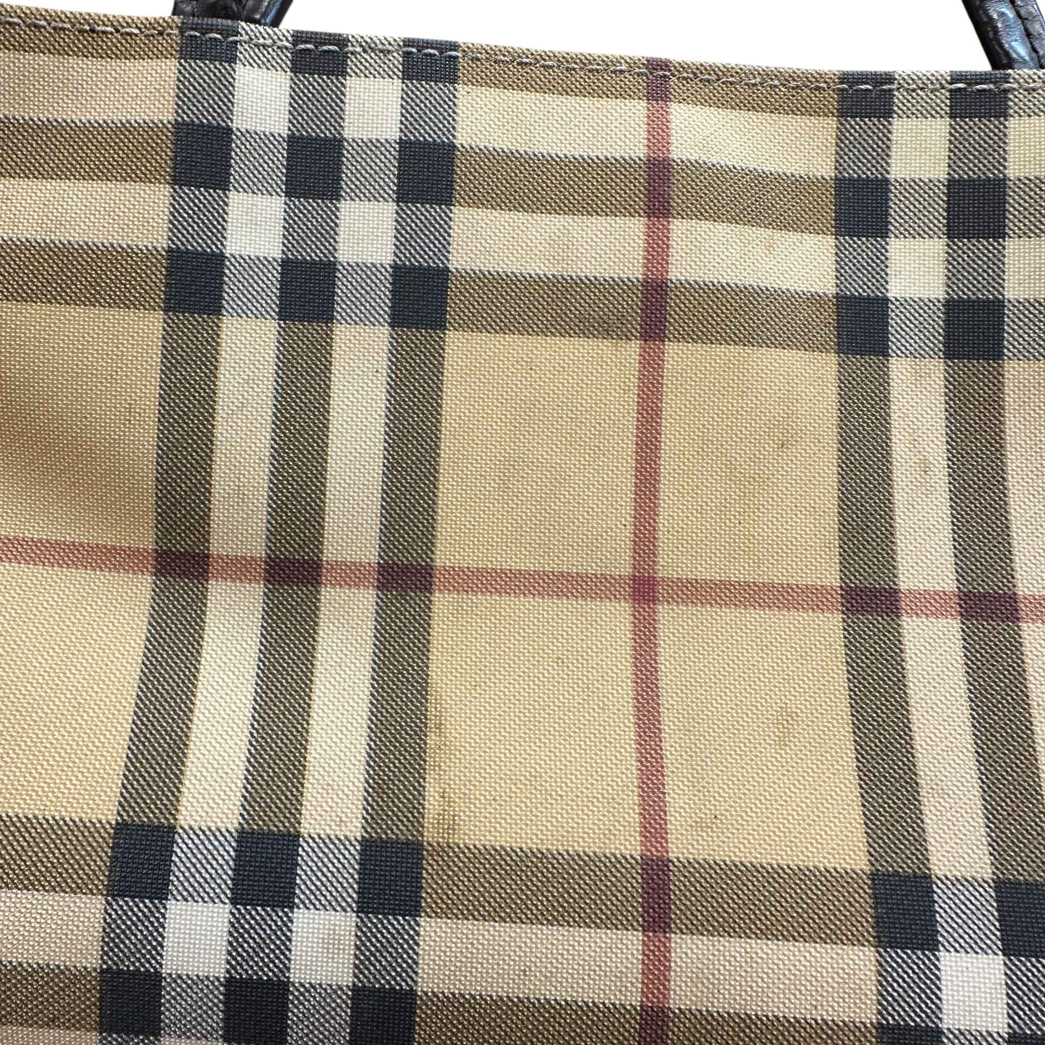 Women's Vintage Check Bag Beige