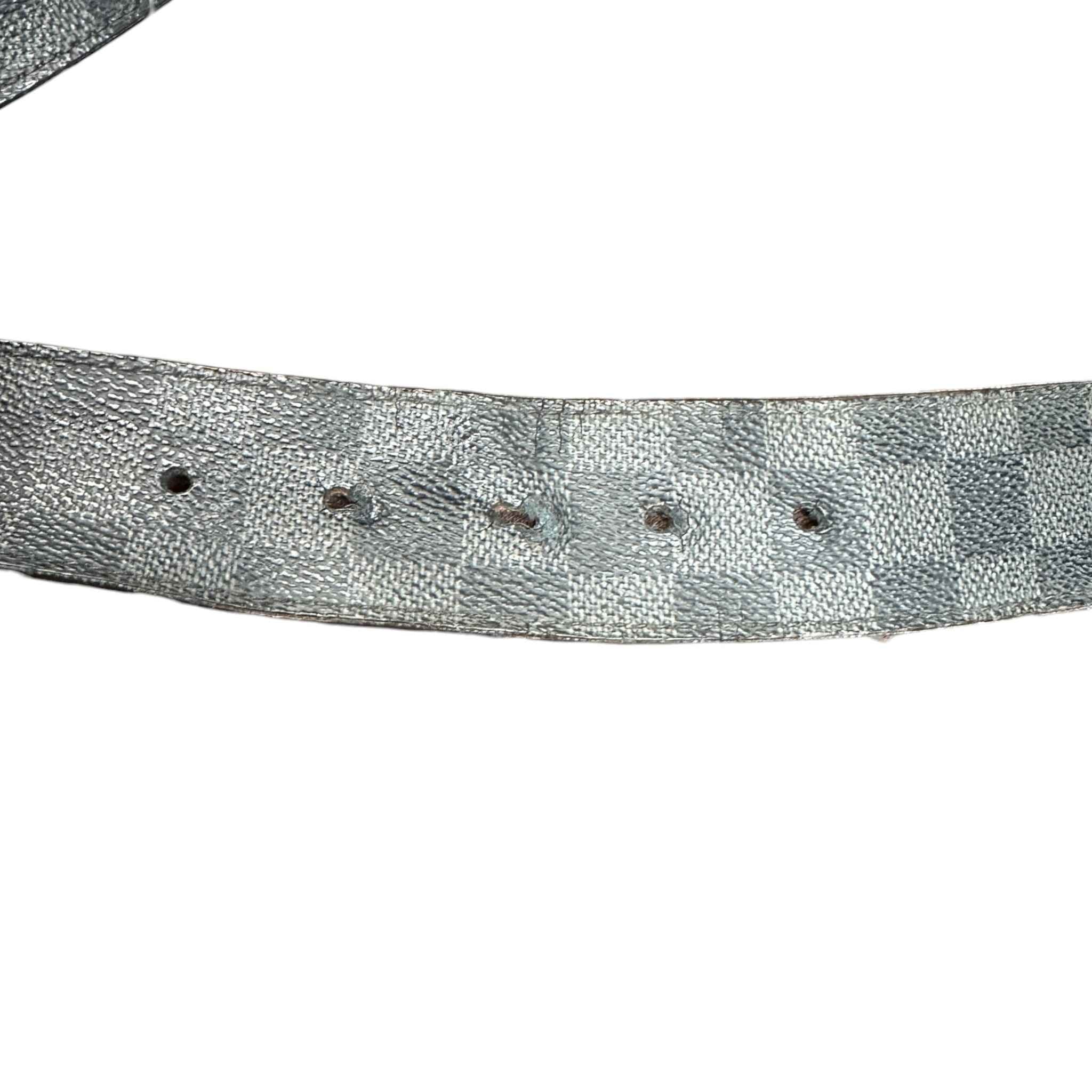 Men's Lv Belt Black Size Waist 32"