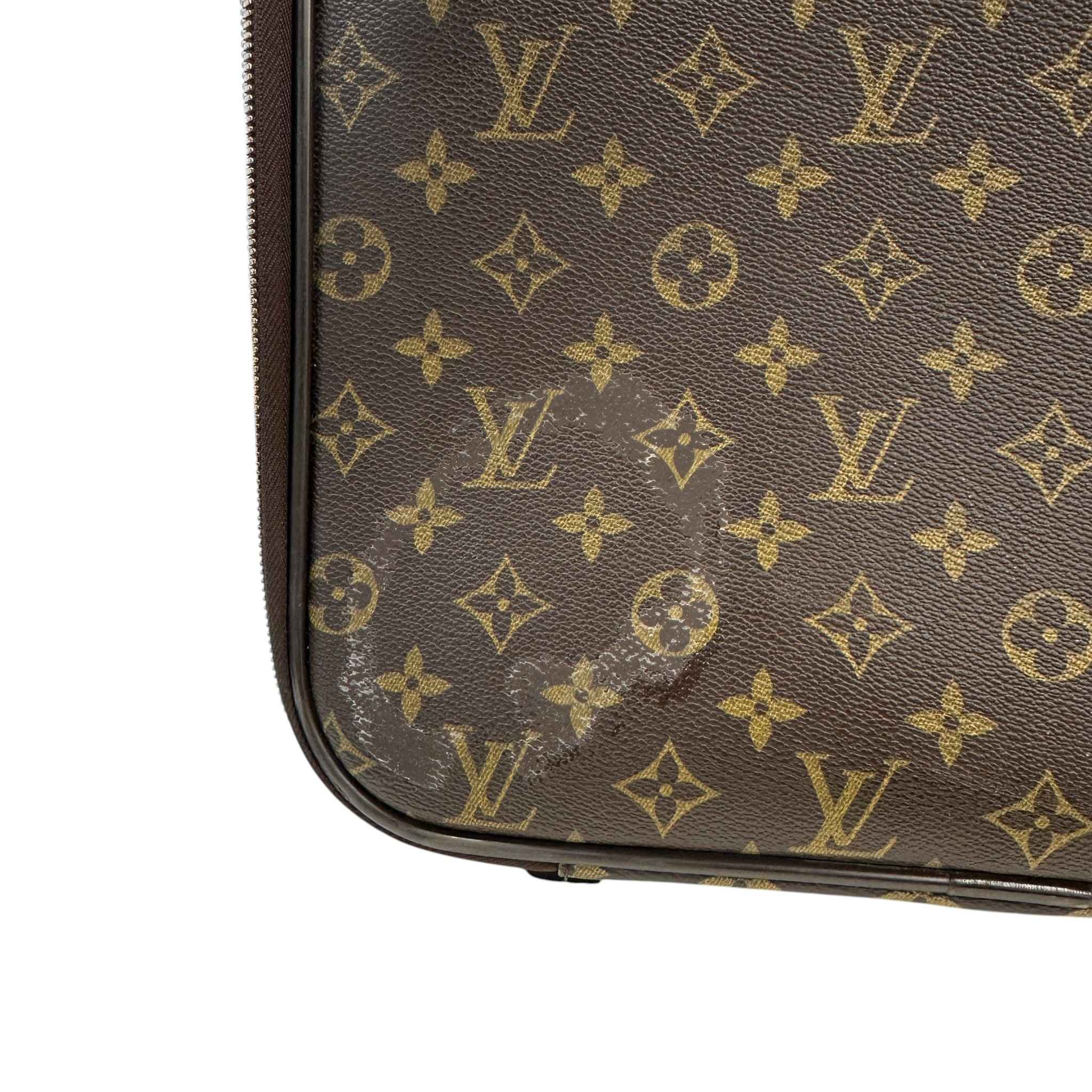 Pegase 45 Monogram Suitcase Brown