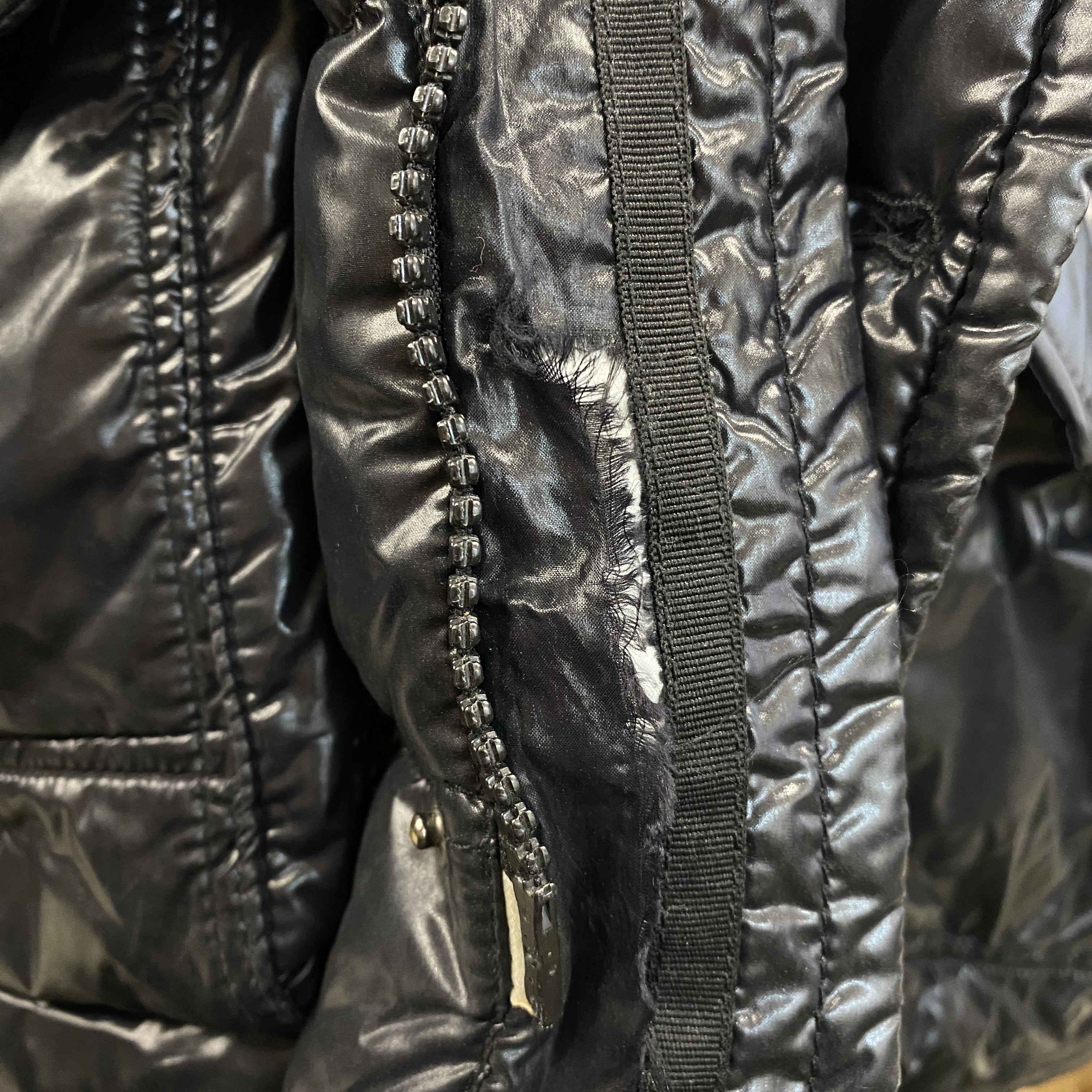 Women's Vintage Sauterne Down Jacket Black Size 1 / UK 10