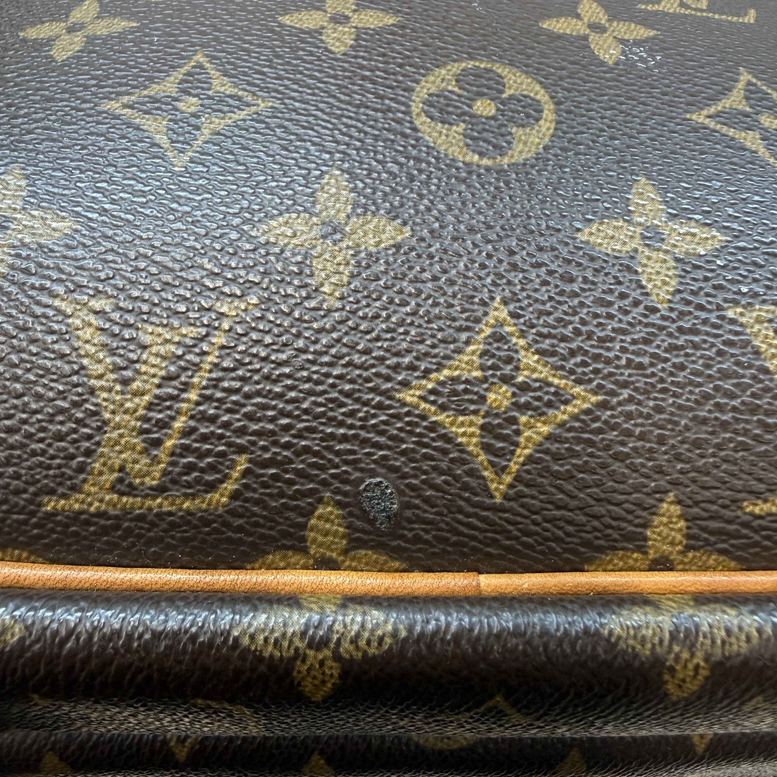 Women's Reporter Monogram Messenger Bag Brown