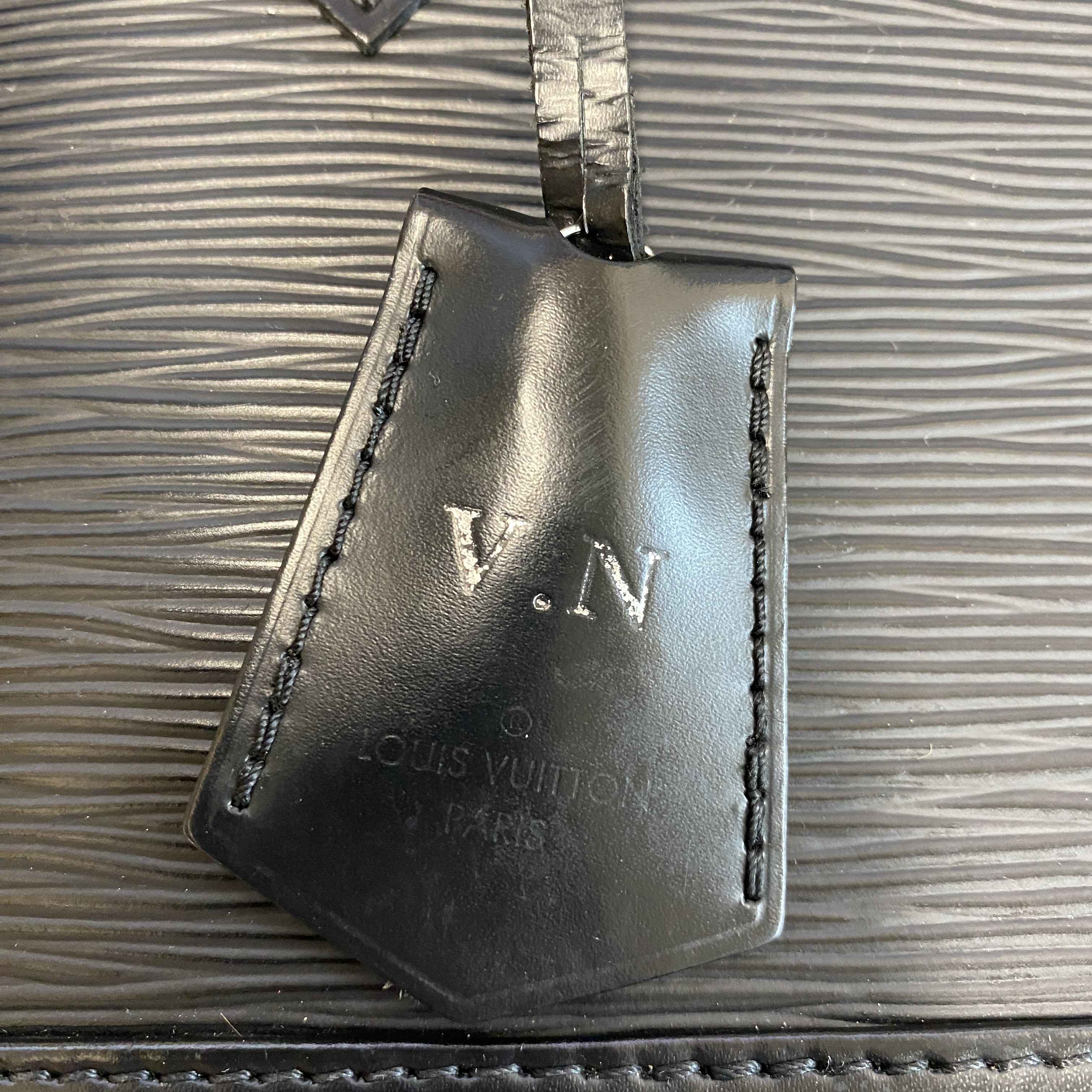 Women's Alma Bb Epi Handbag Black