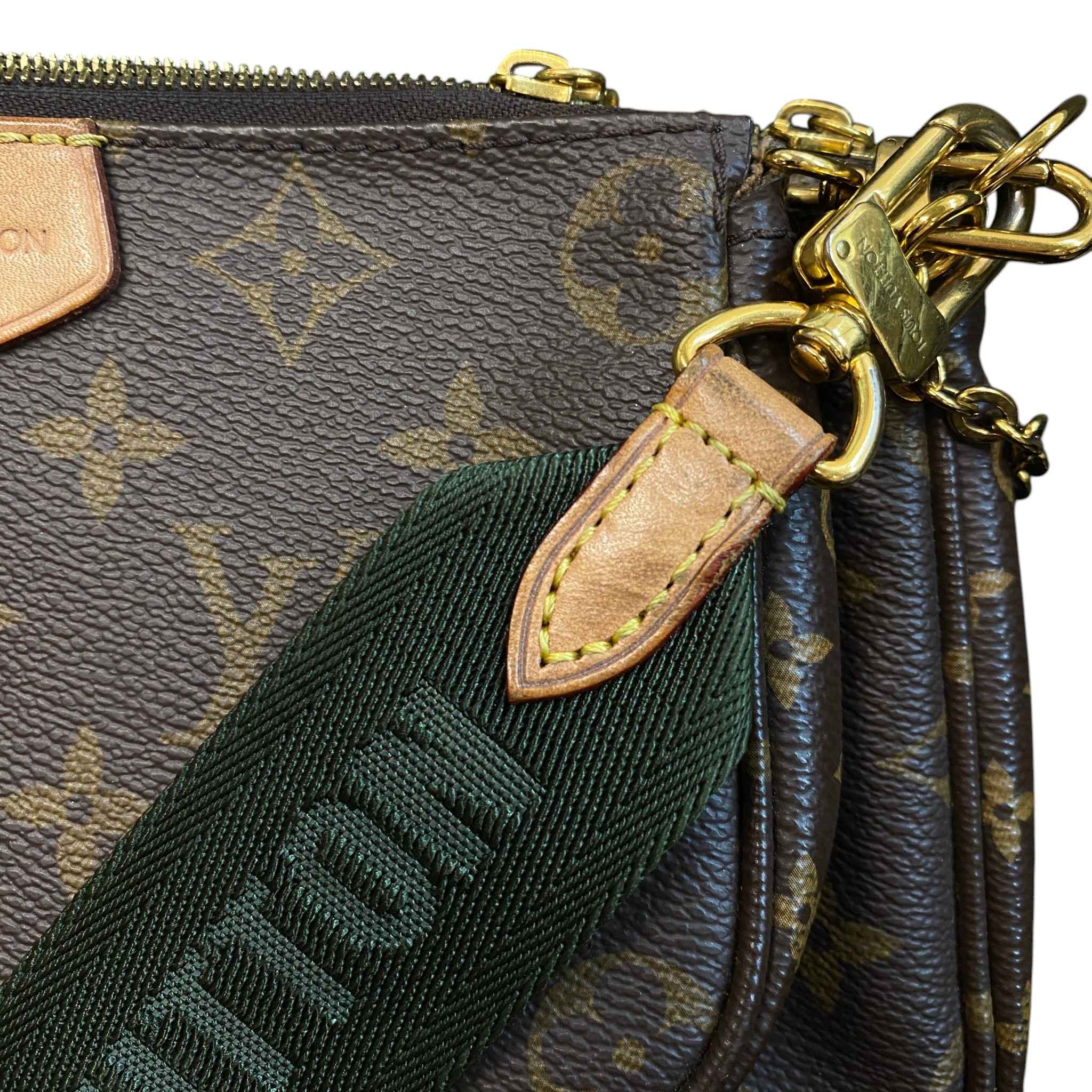 Women's Monogram Multi Pochette Accessoires Bag Brown