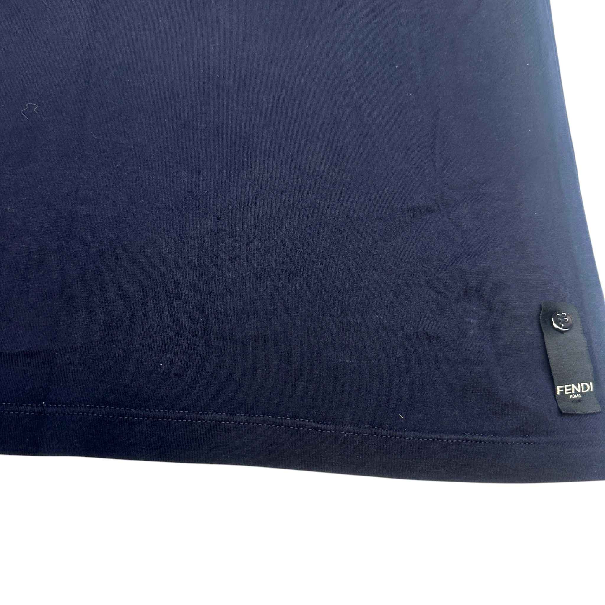 Men's Monster Eye T-Shirt Navy Size M