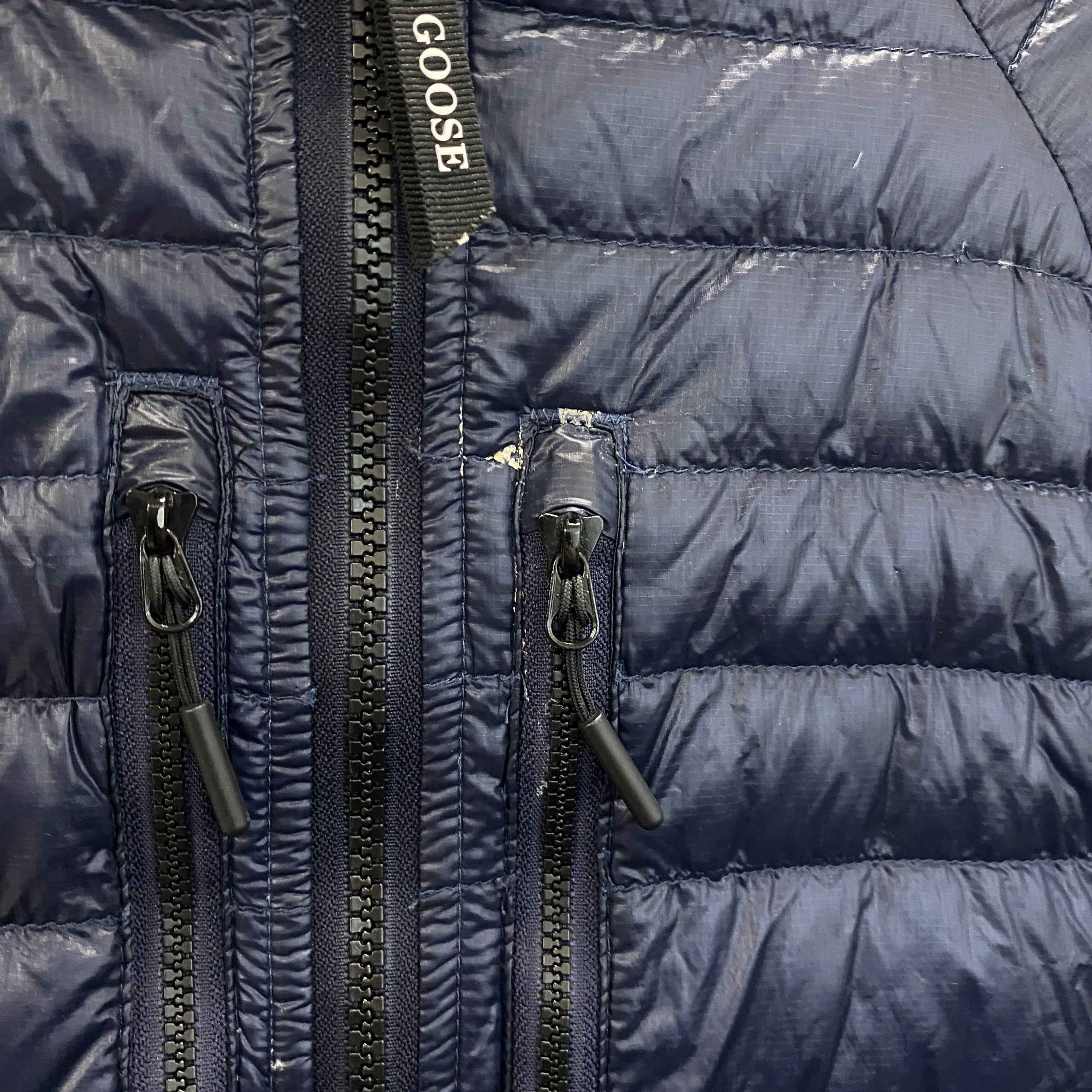 Men's Hybridge Lite Down Jacket Navy Size M