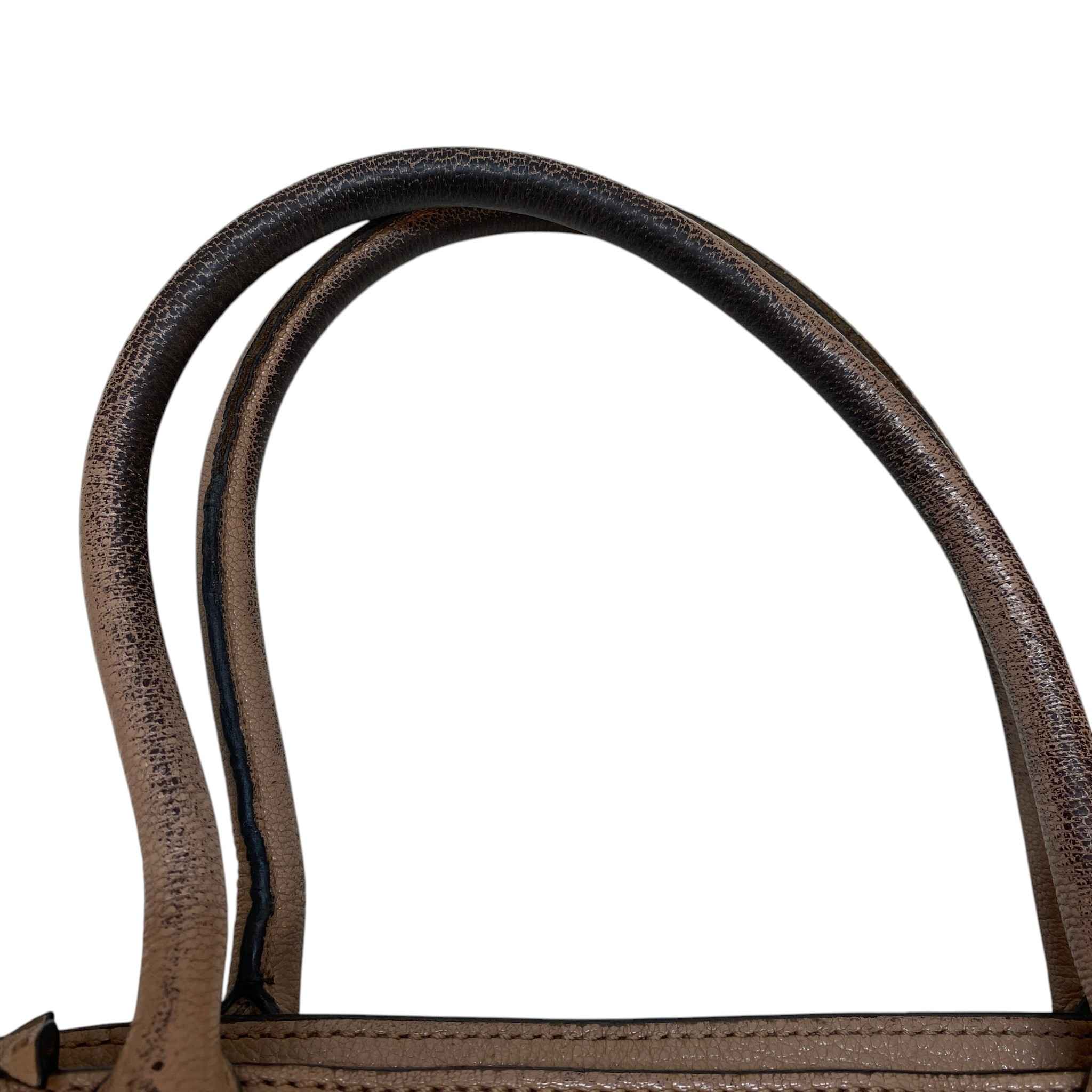 Women's Madras Tote Bag Nude