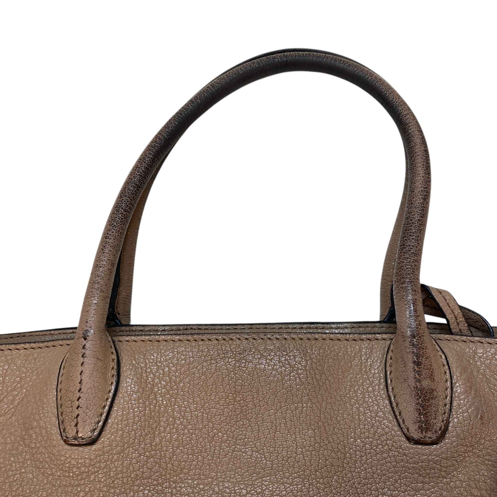 Women's Madras Tote Bag Nude