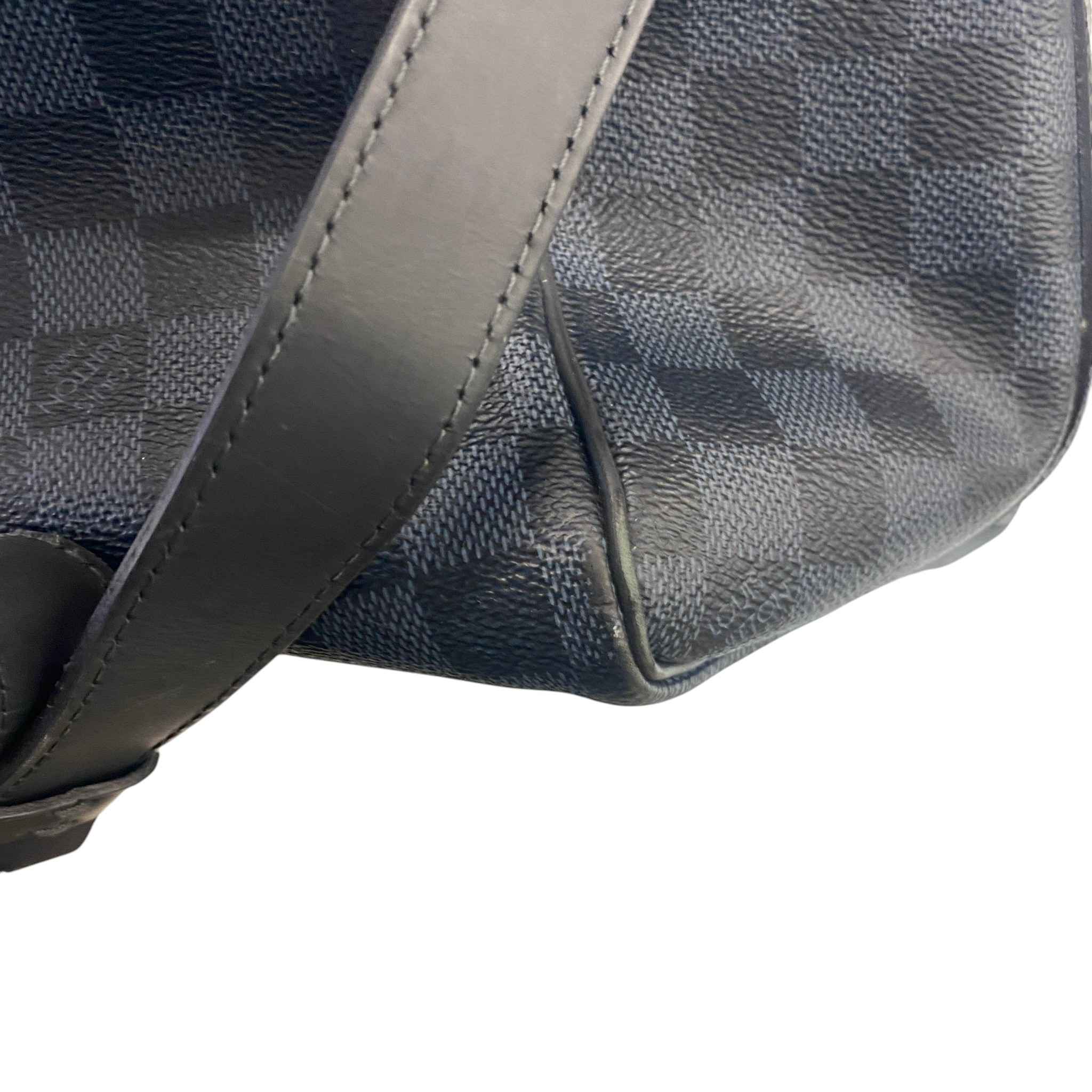 Men's Damier Graphite Keepall Bandoulière 45 Bag Black
