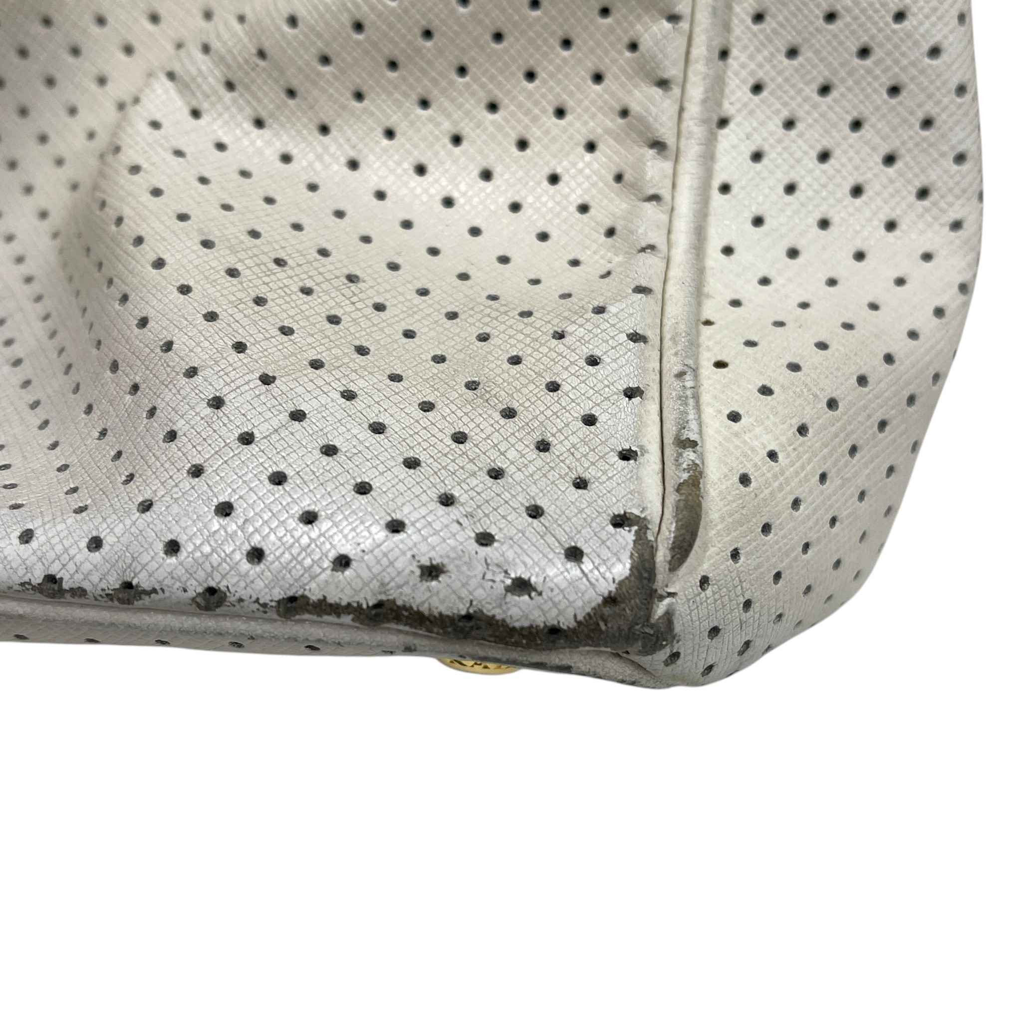 Women's Gardeners Tote Handbag White