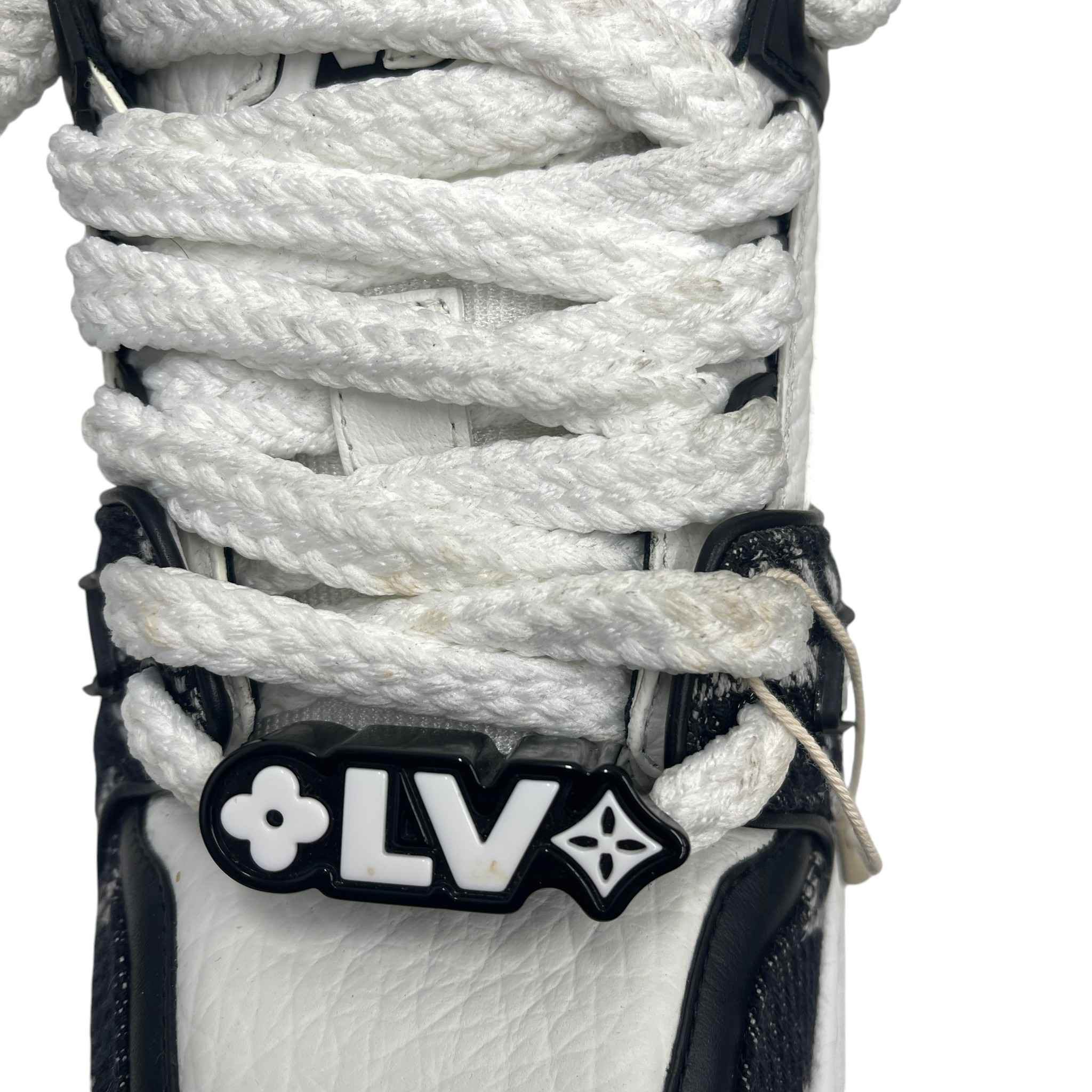 Men's Lv Trainer Maxi Sneakers Low Trainers Black Size EU 40 / UK 6