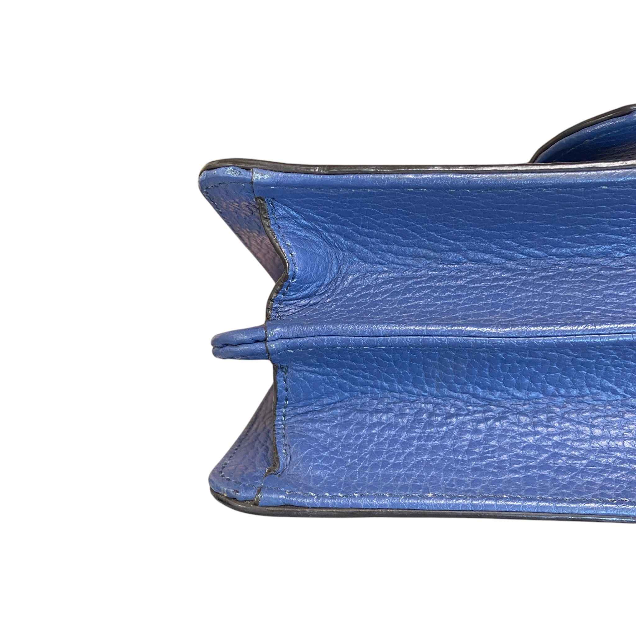 Women's Interlocking G Bag Blue