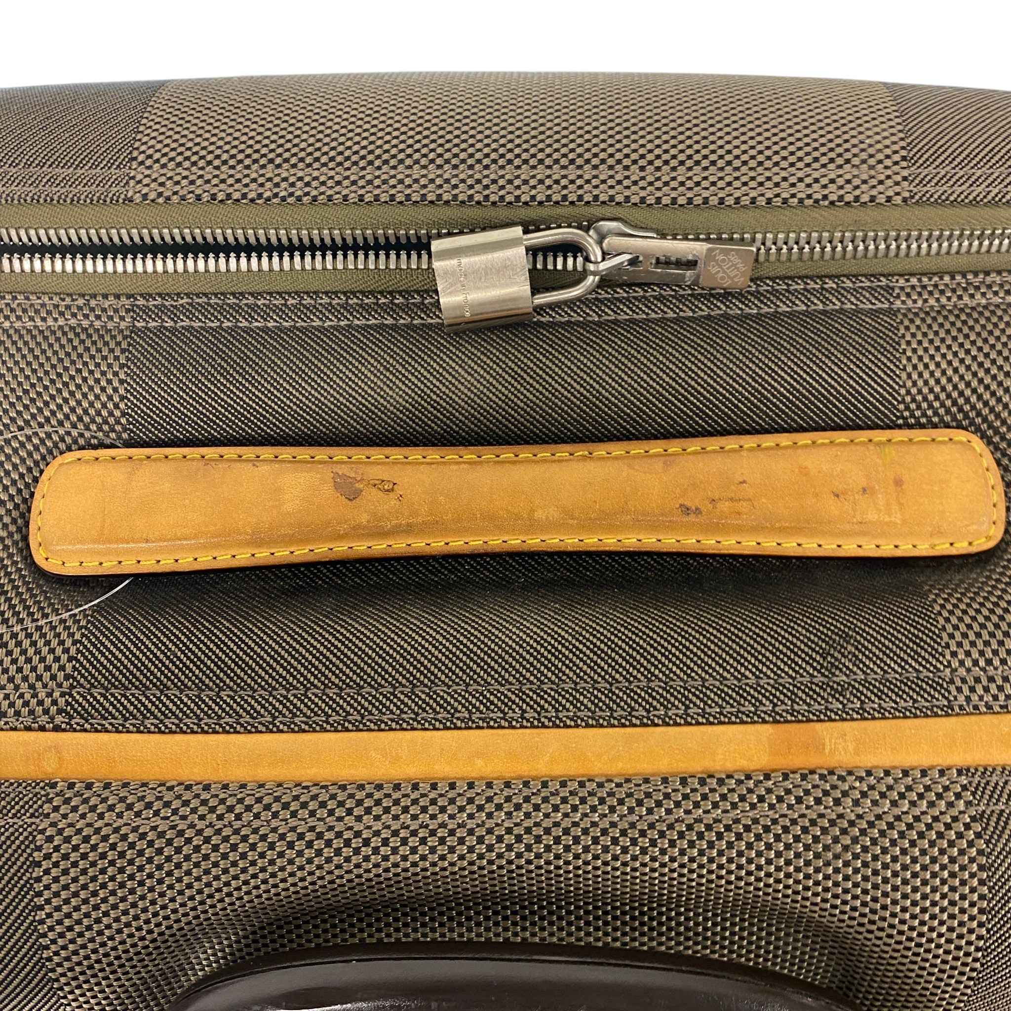 Men's Conquerant 65 Damier Géant Suitcase Grey