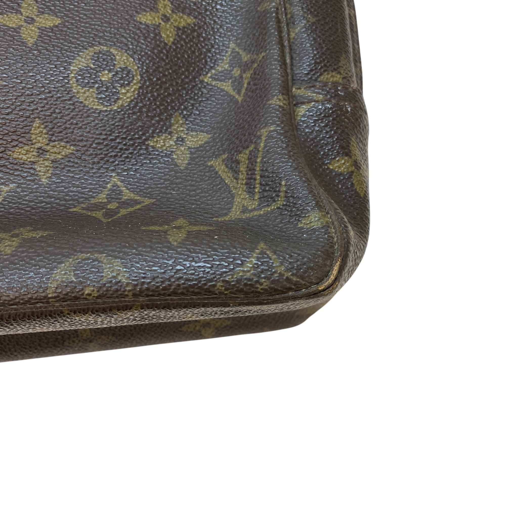 Men's Monogram Trousse Toilette Pouch Brown