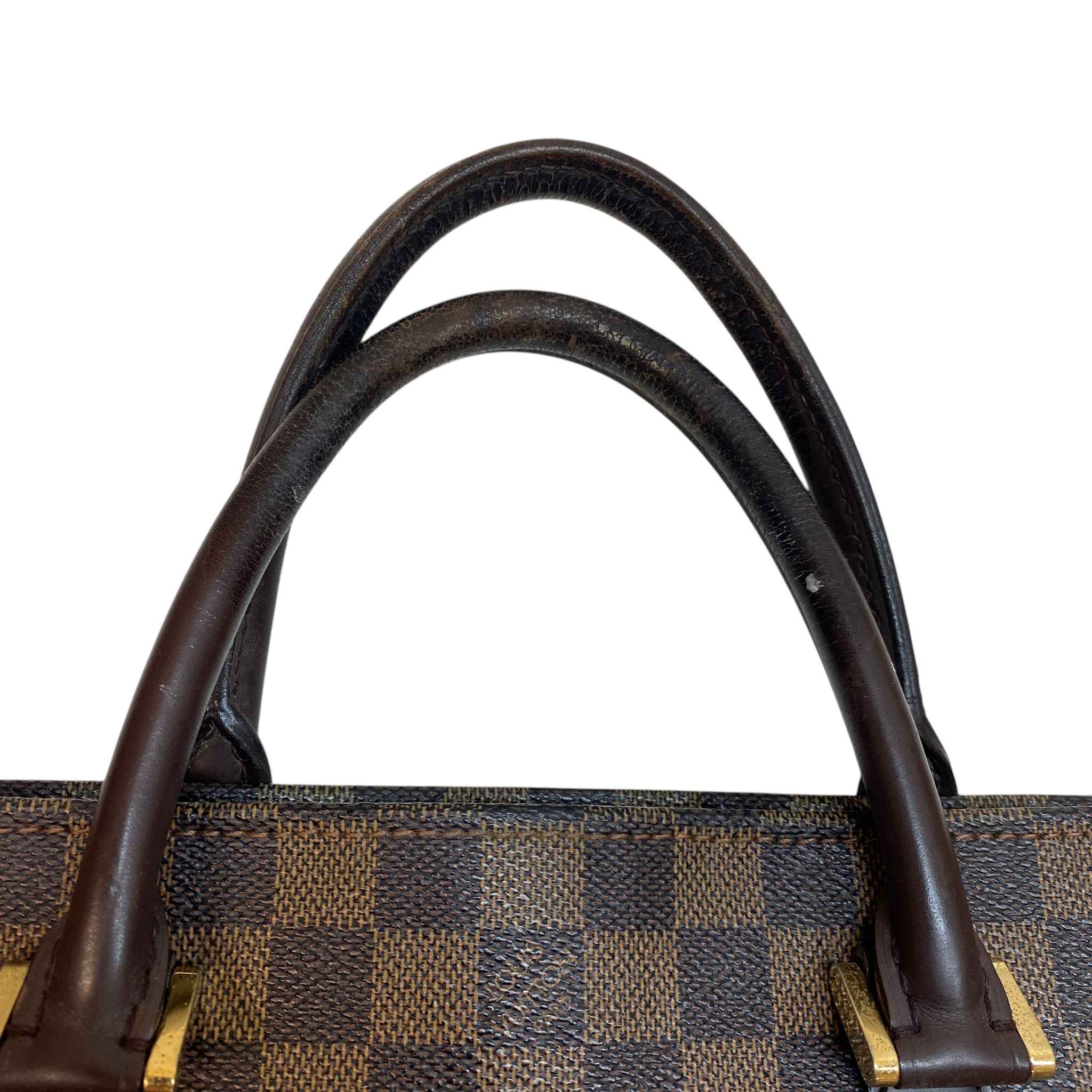 Women's Damier Ebene Sac Plat Bag Brown