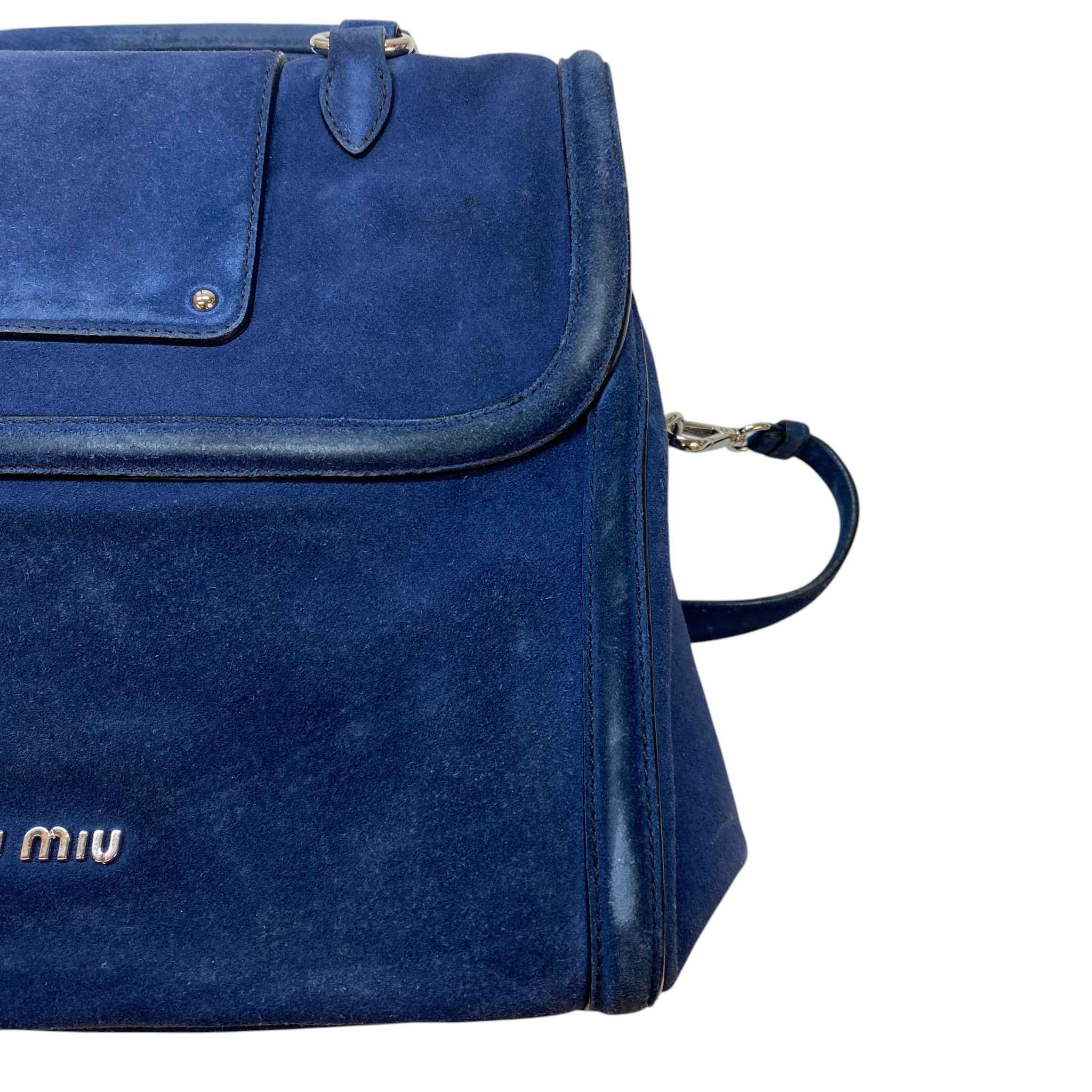 Men's Vintage Crossbody Bag Blue