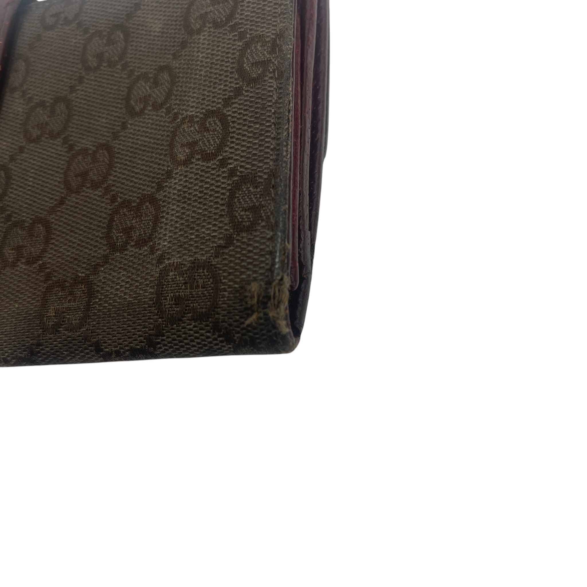 Women's Gg Supreme Wallet Brown
