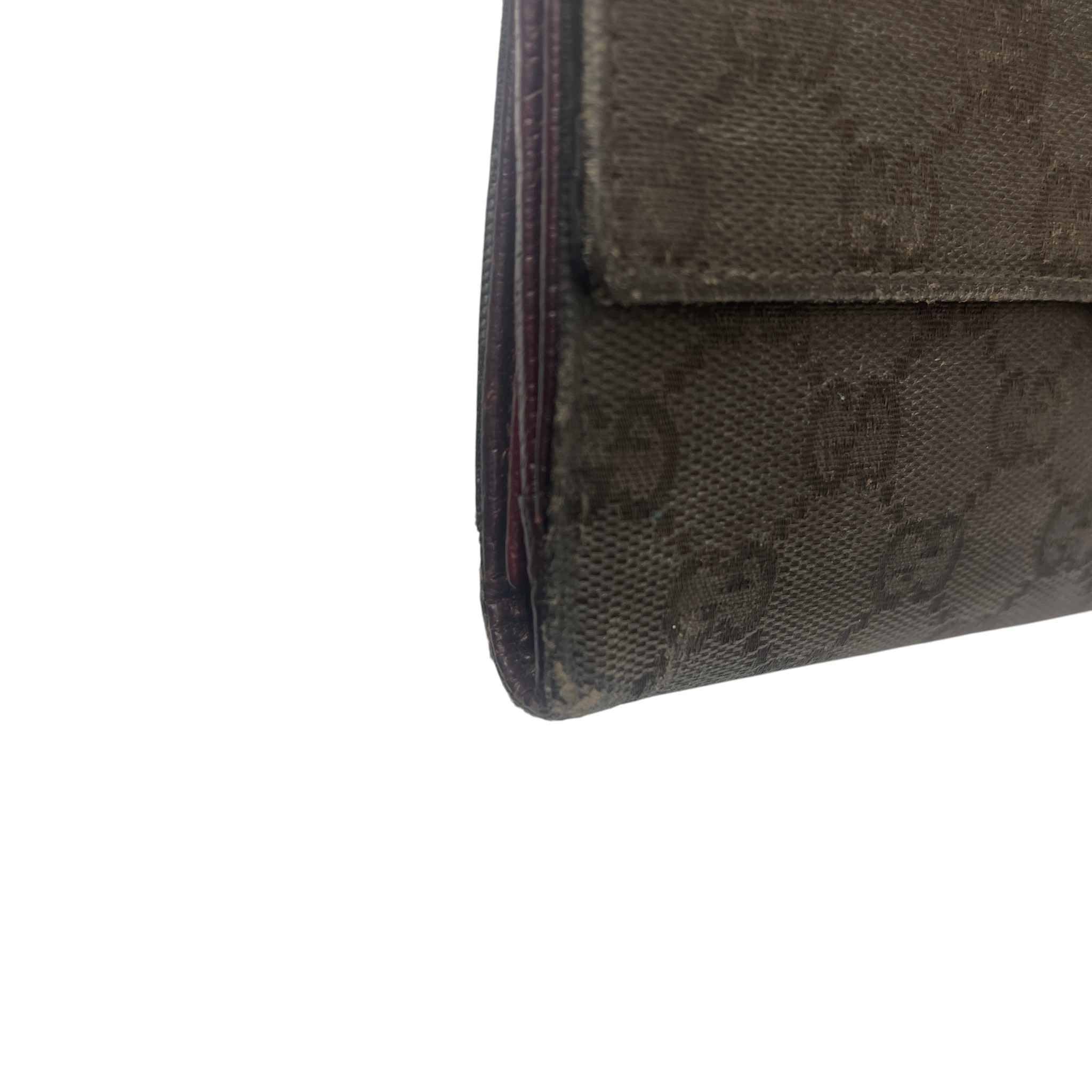 Women's Gg Supreme Wallet Brown