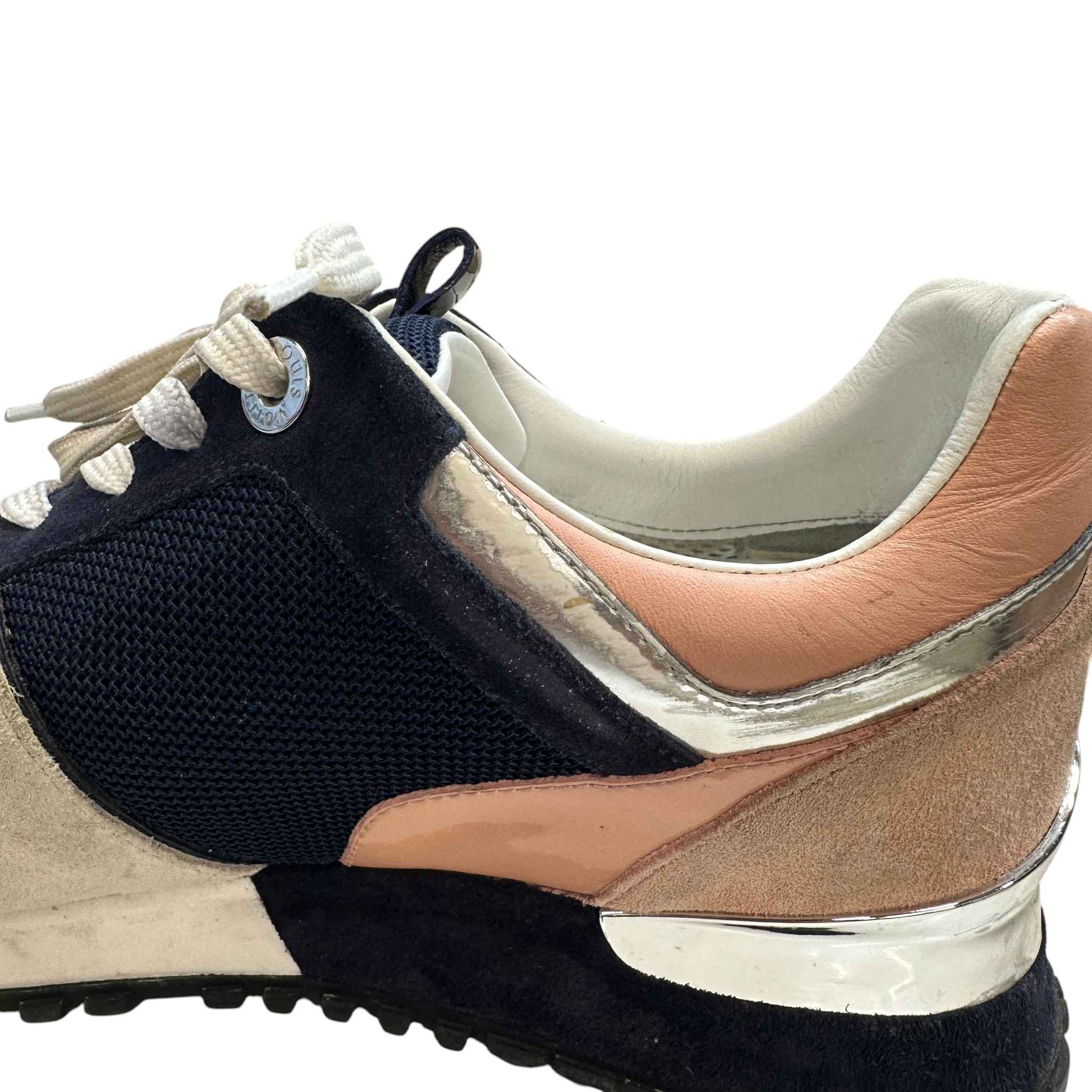 Women's Run Away Low Trainers Navy Size EU 36 / UK 3