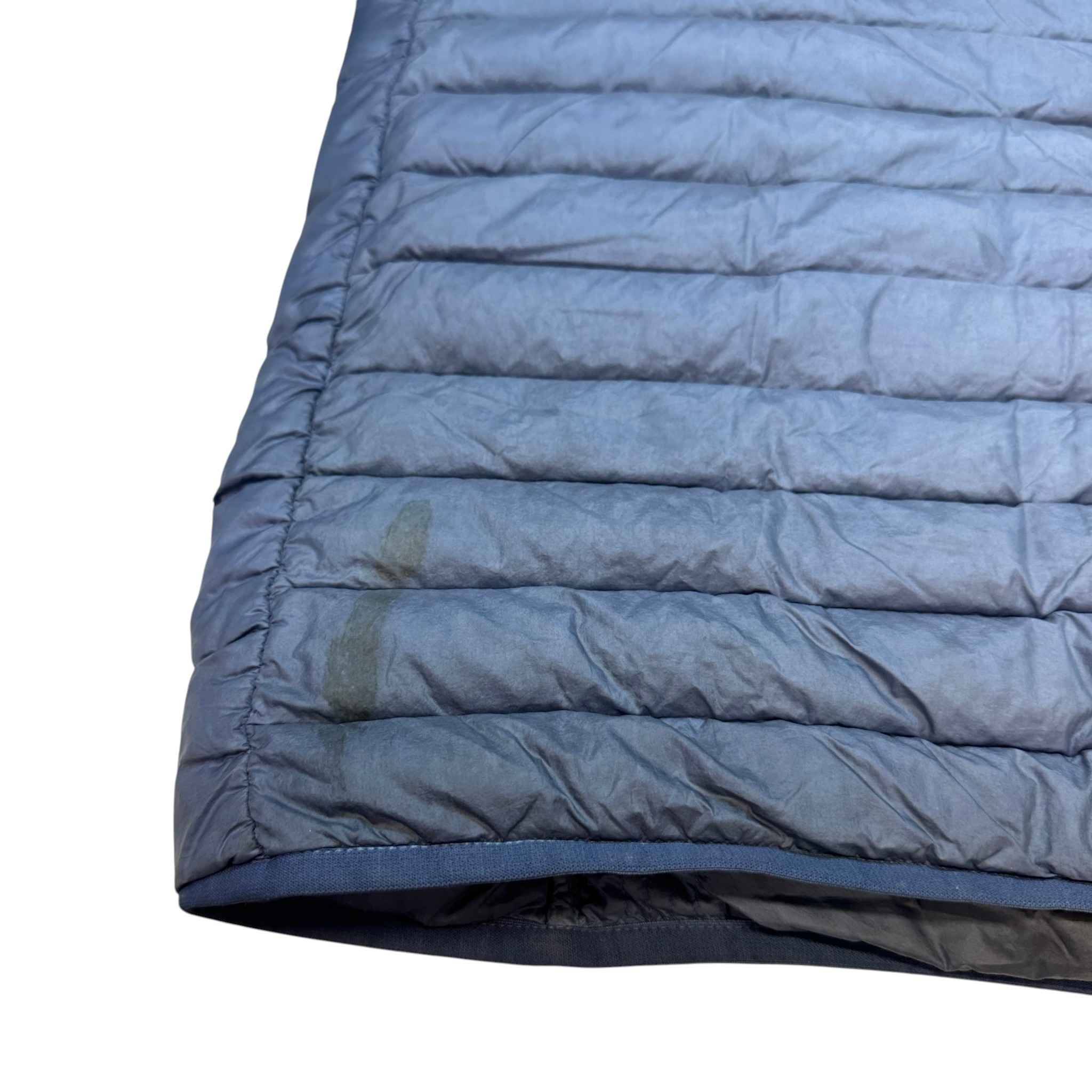 Men's Loom Woven Chambers Down Jacket Blue Size XXL