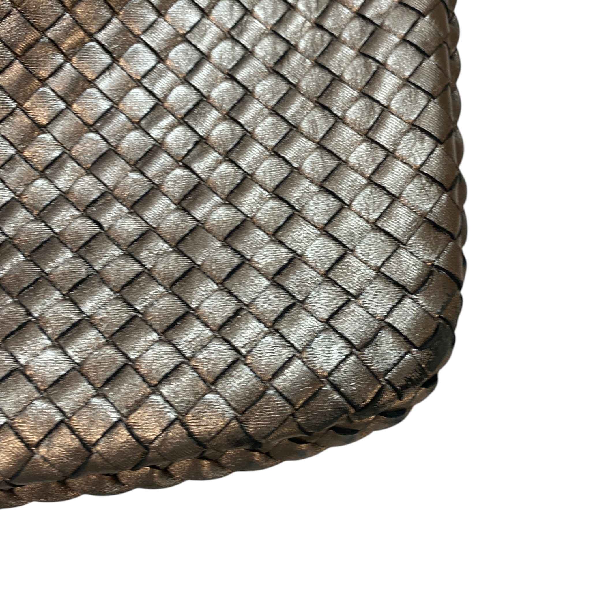 Women's Intrecciato Hobo Bag Gold