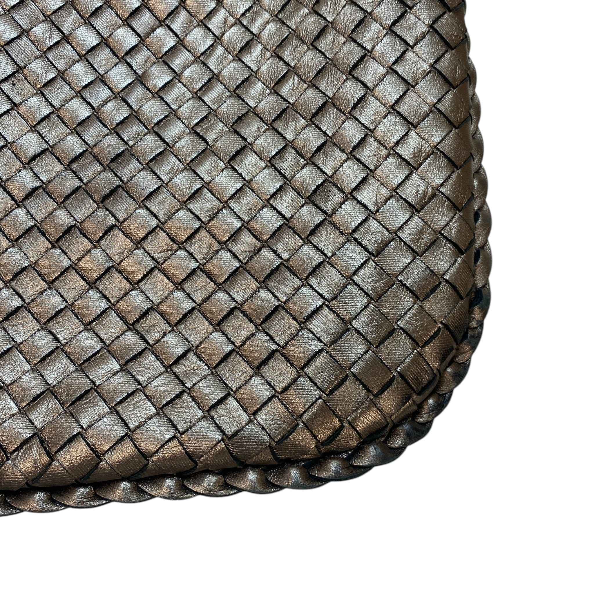 Women's Intrecciato Hobo Bag Gold