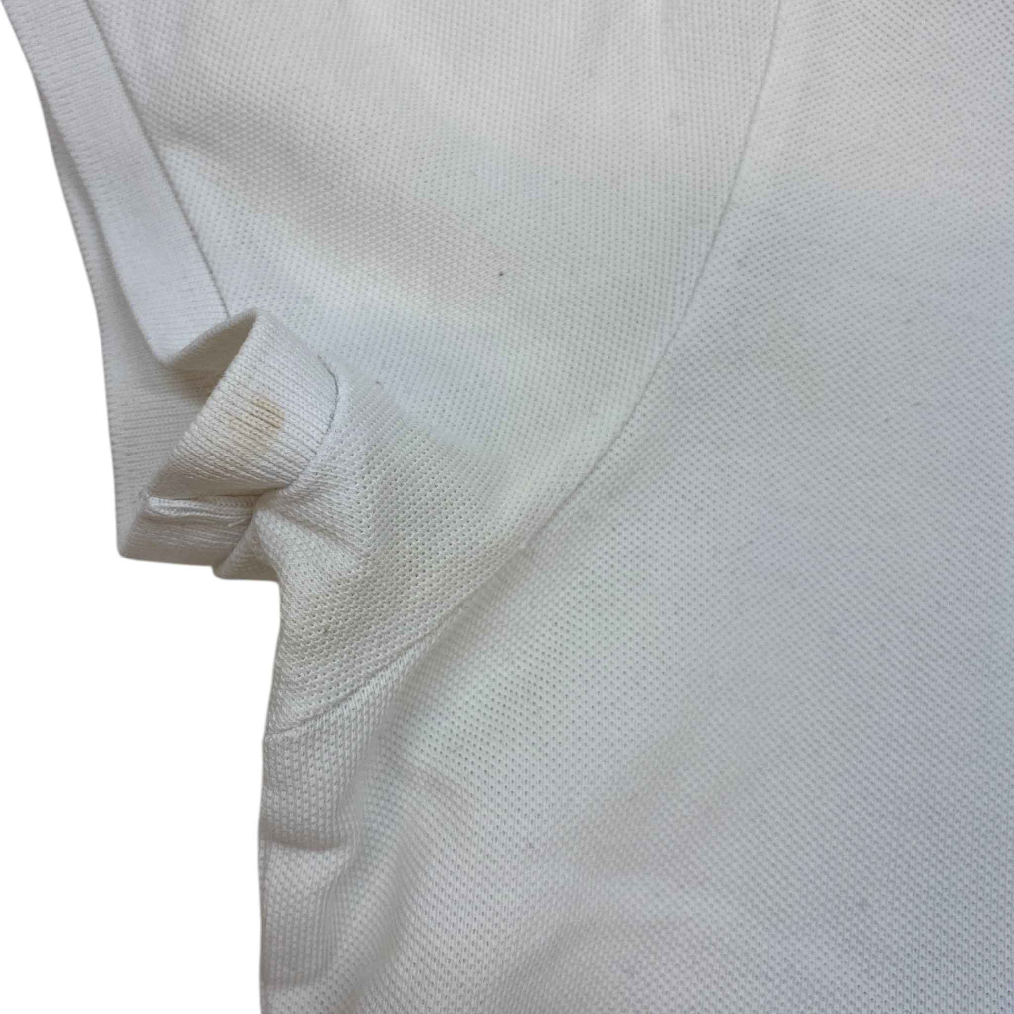 Men's Maglia Polo Shirt White Size M