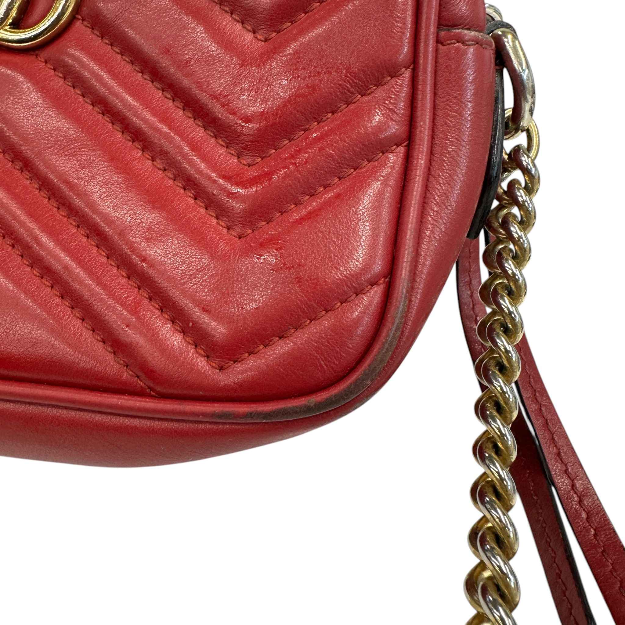Women's Gg Marmont Bag Red