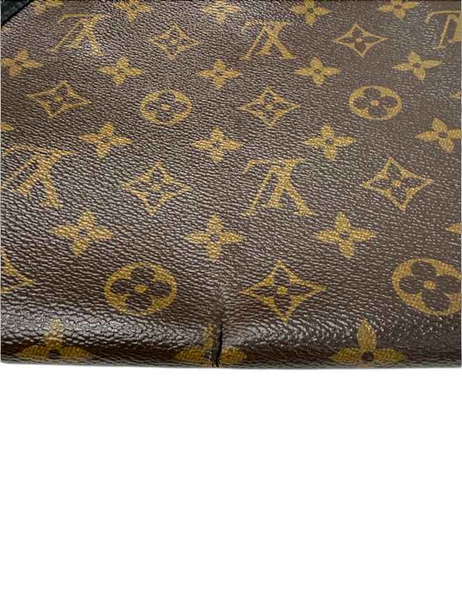 Men's Monogram Magnetic Messenger Bag Brown