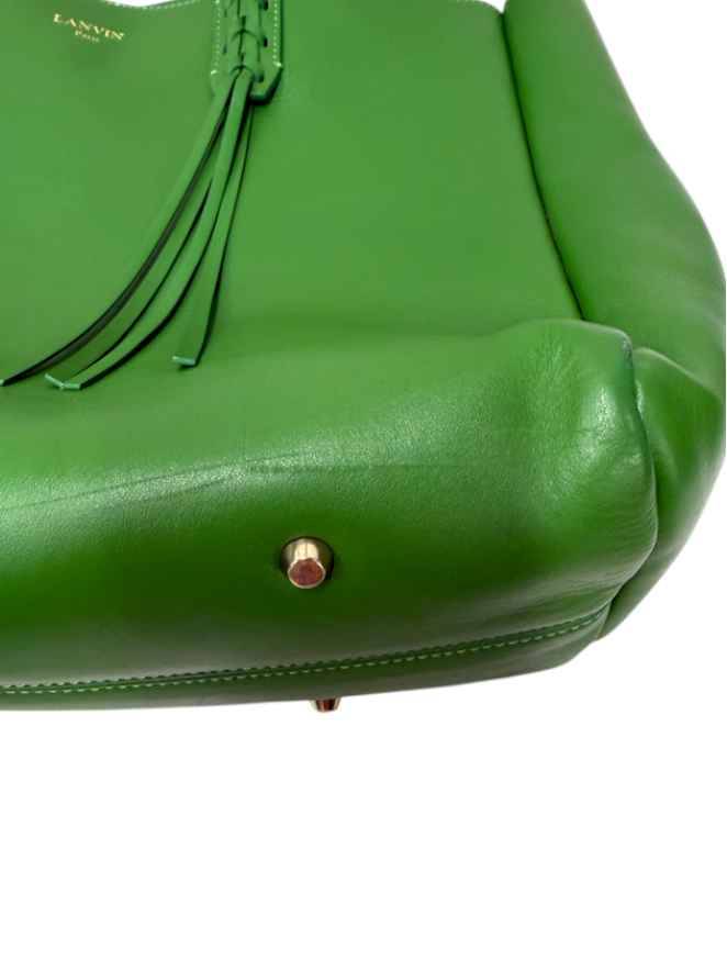 Women's Logo Tassle Tote Bag Green