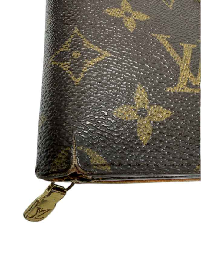 Women's Monogram French Kisslock Wallet Brown