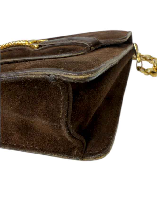 Women's Horsebit Crossbody Bag Brown