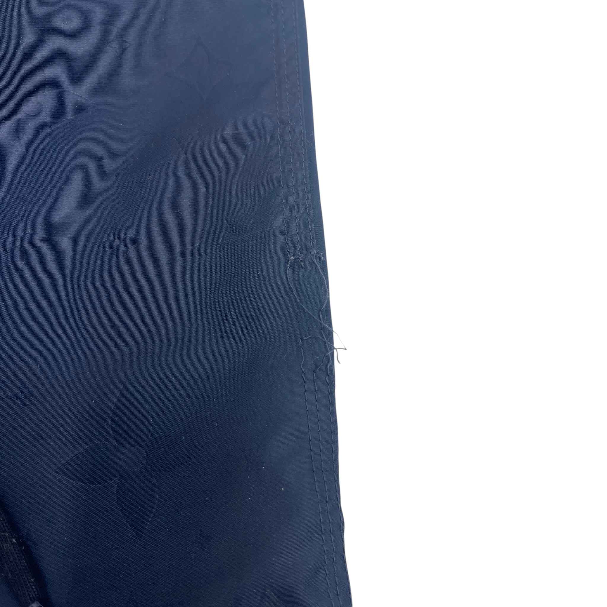 Men's 3D Pocket Monogram Swim Shorts Navy Size L